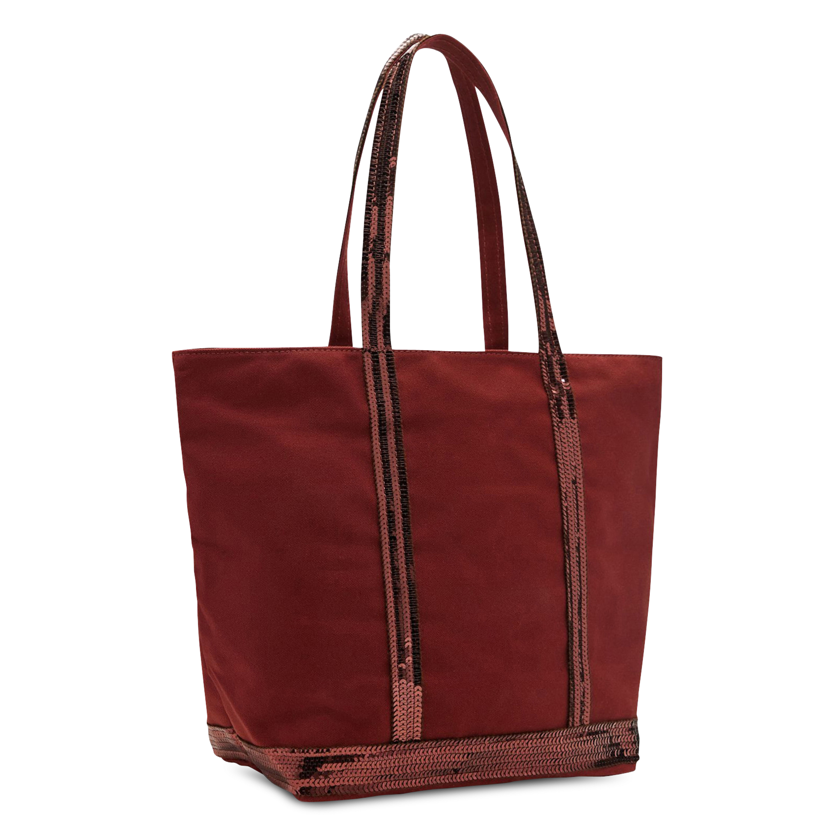 Katoenen shopper VANESSA BRUNO Bruin