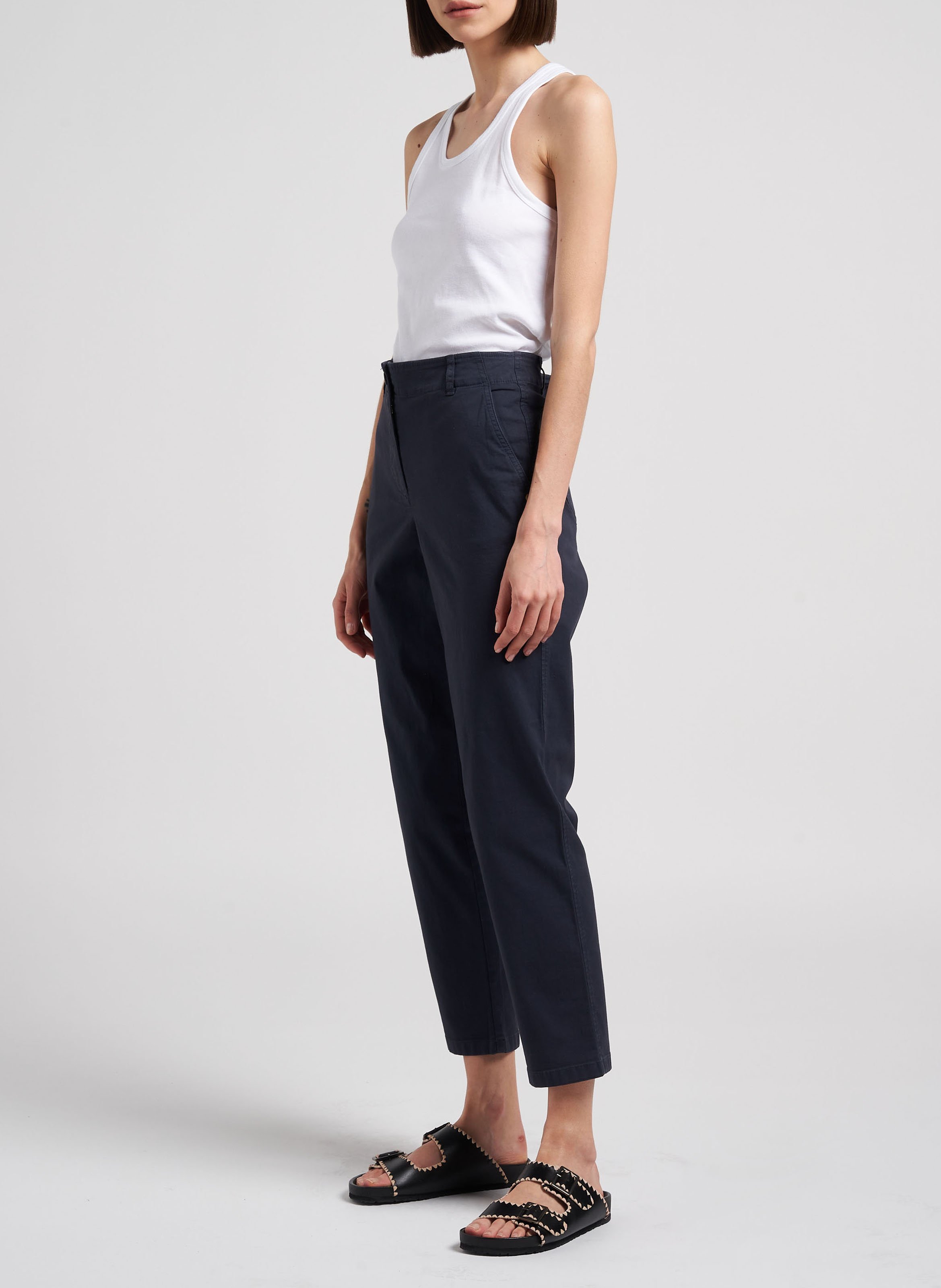 Chinohose aus Stretch-Baumwolle, Slim Fit PENNYBLACK Blau