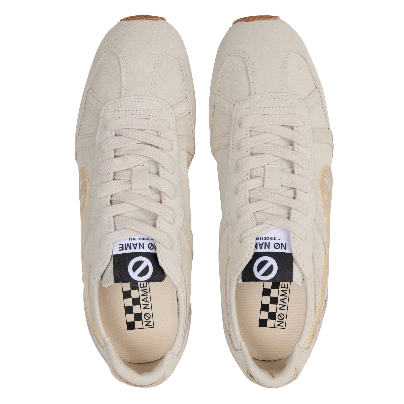 Baskets basses en cuir NO NAME Multicolore