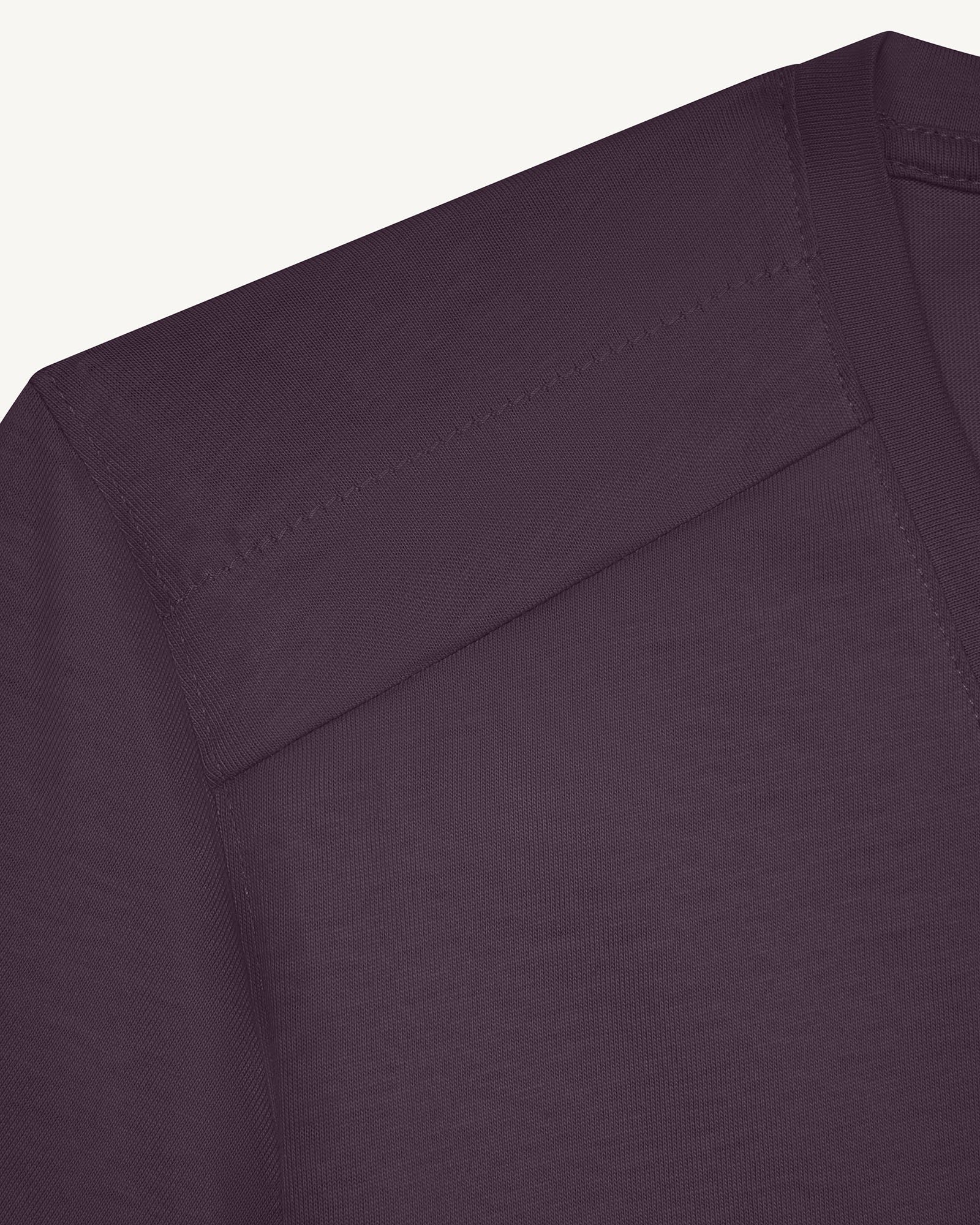 Solid V-neck cotton t-shirt Sofia JOTT Pink