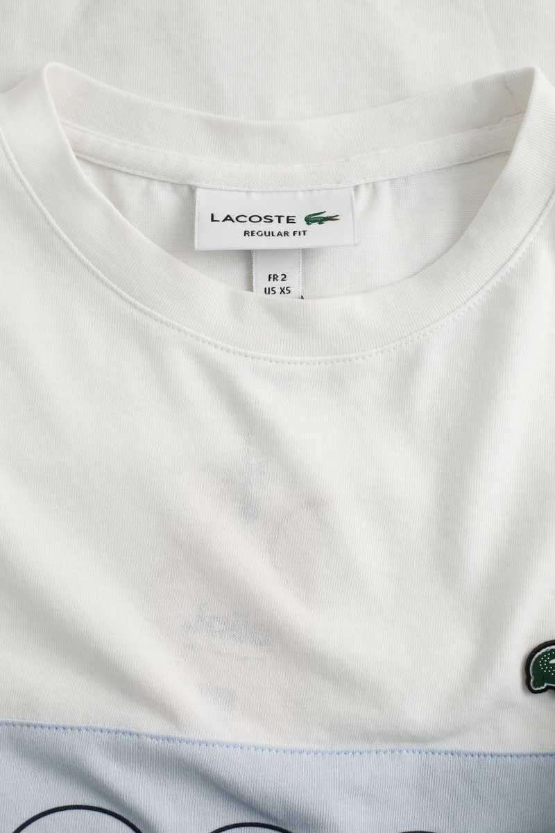 T-shirt LACOSTE - SECONDE MAIN White