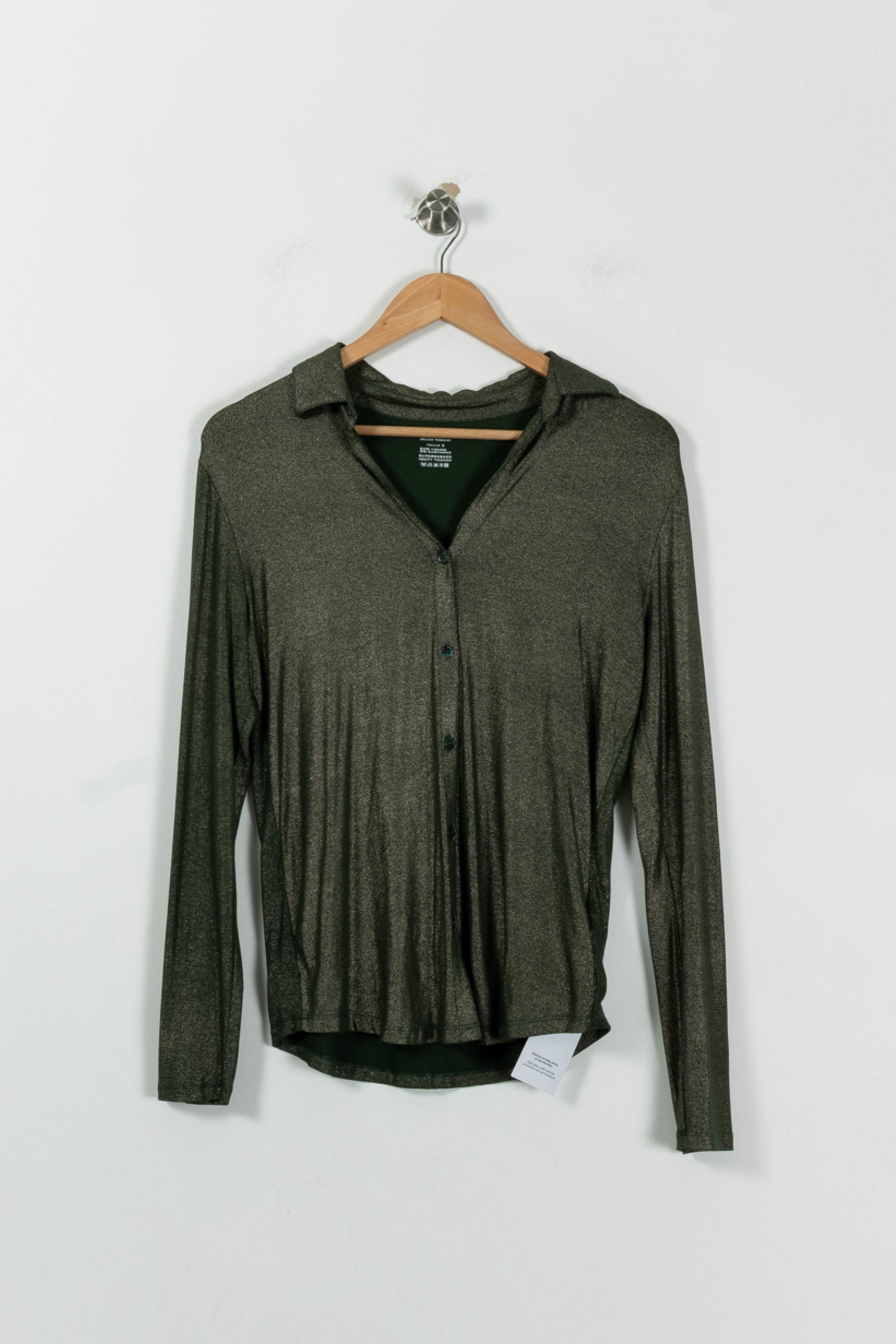 Shirt MAJESTIC FILATURES - SECONDE MAIN Green