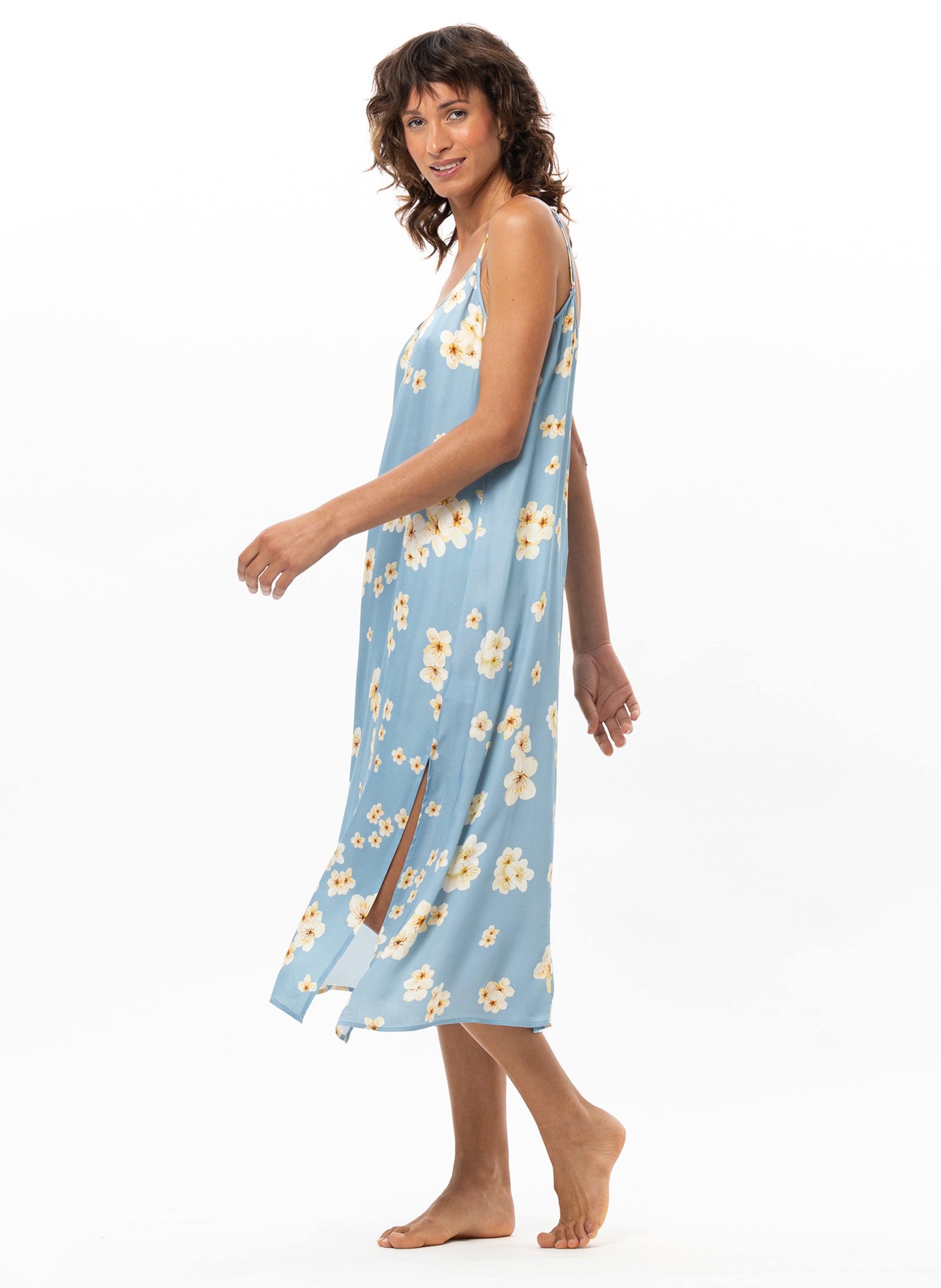 Long viscose nightgown LE CHAT Multicolored