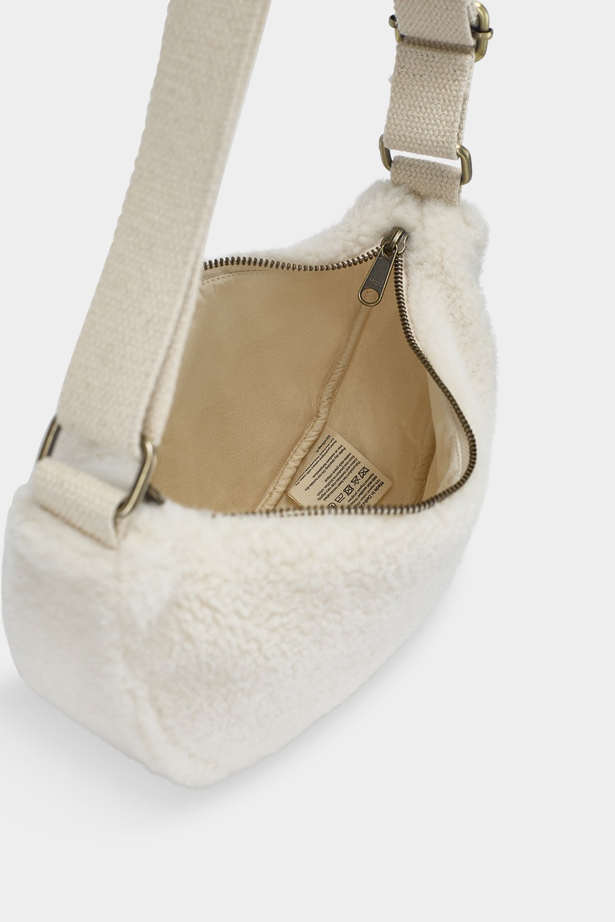 Cotton waist bag HINDBAG White
