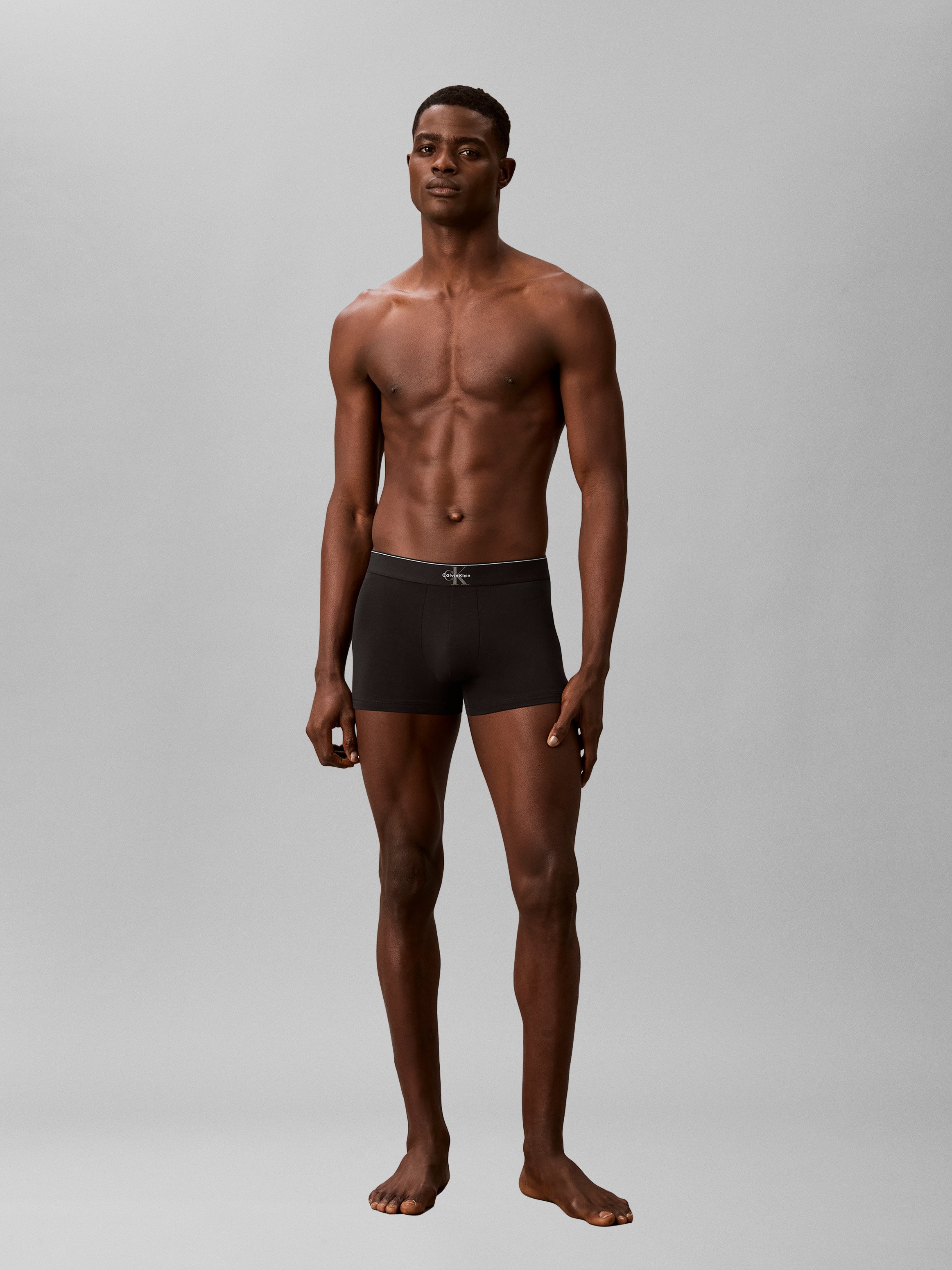 Setje met 3 boxershorts | katoenblend Grijs