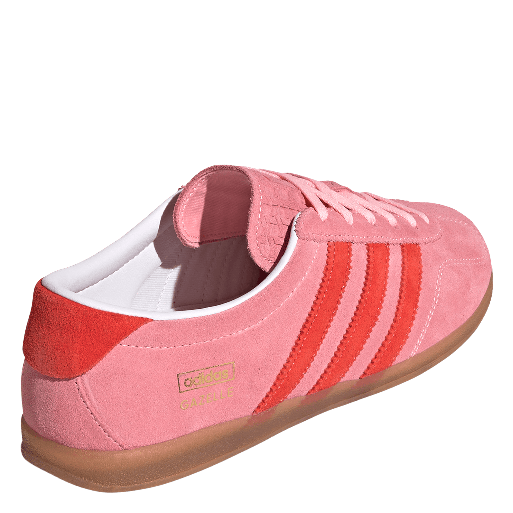 Baskets basses en cuir ADIDAS Rose