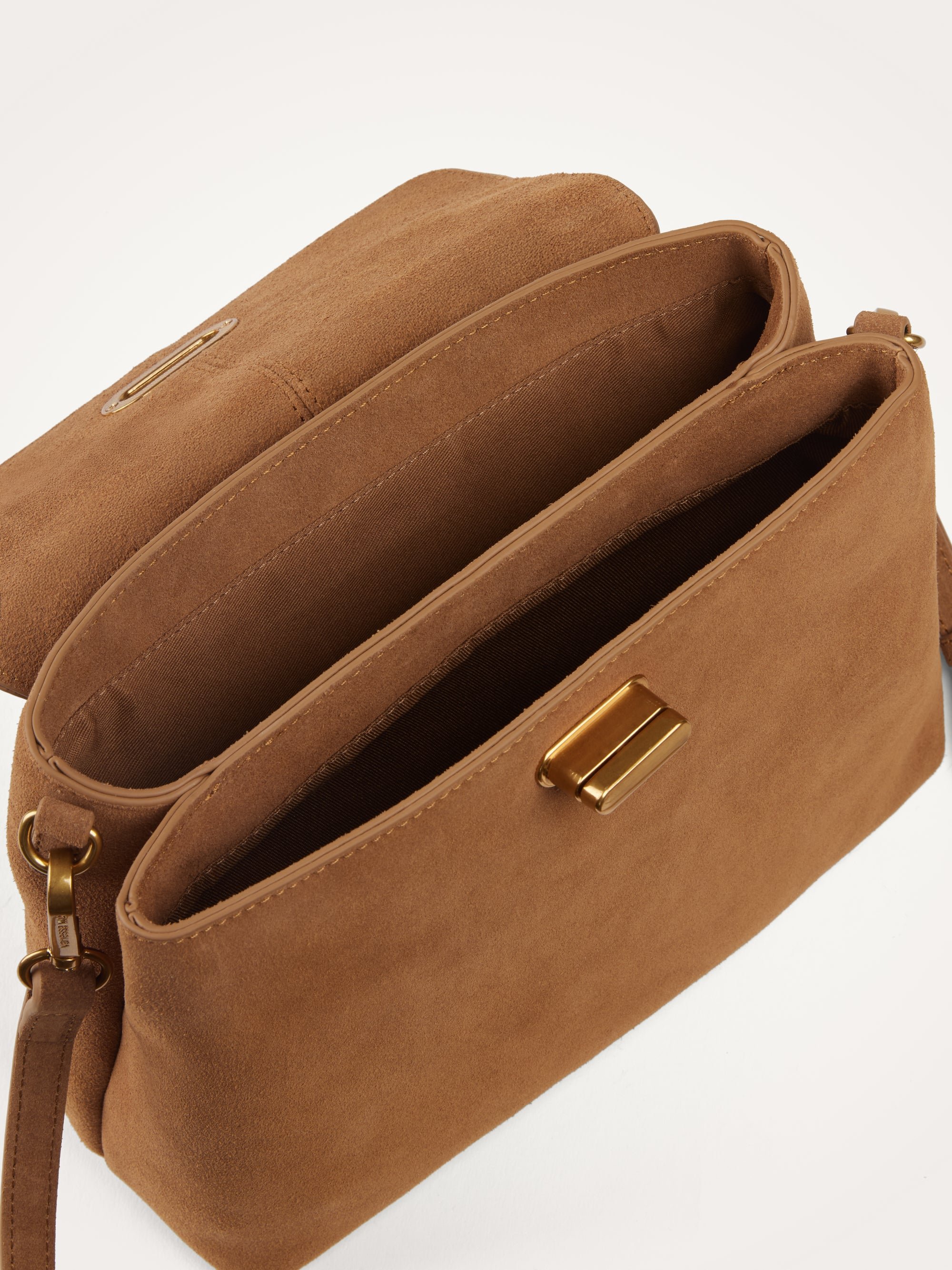 Bag with handles and shoulder strap VANESSA WU Brown