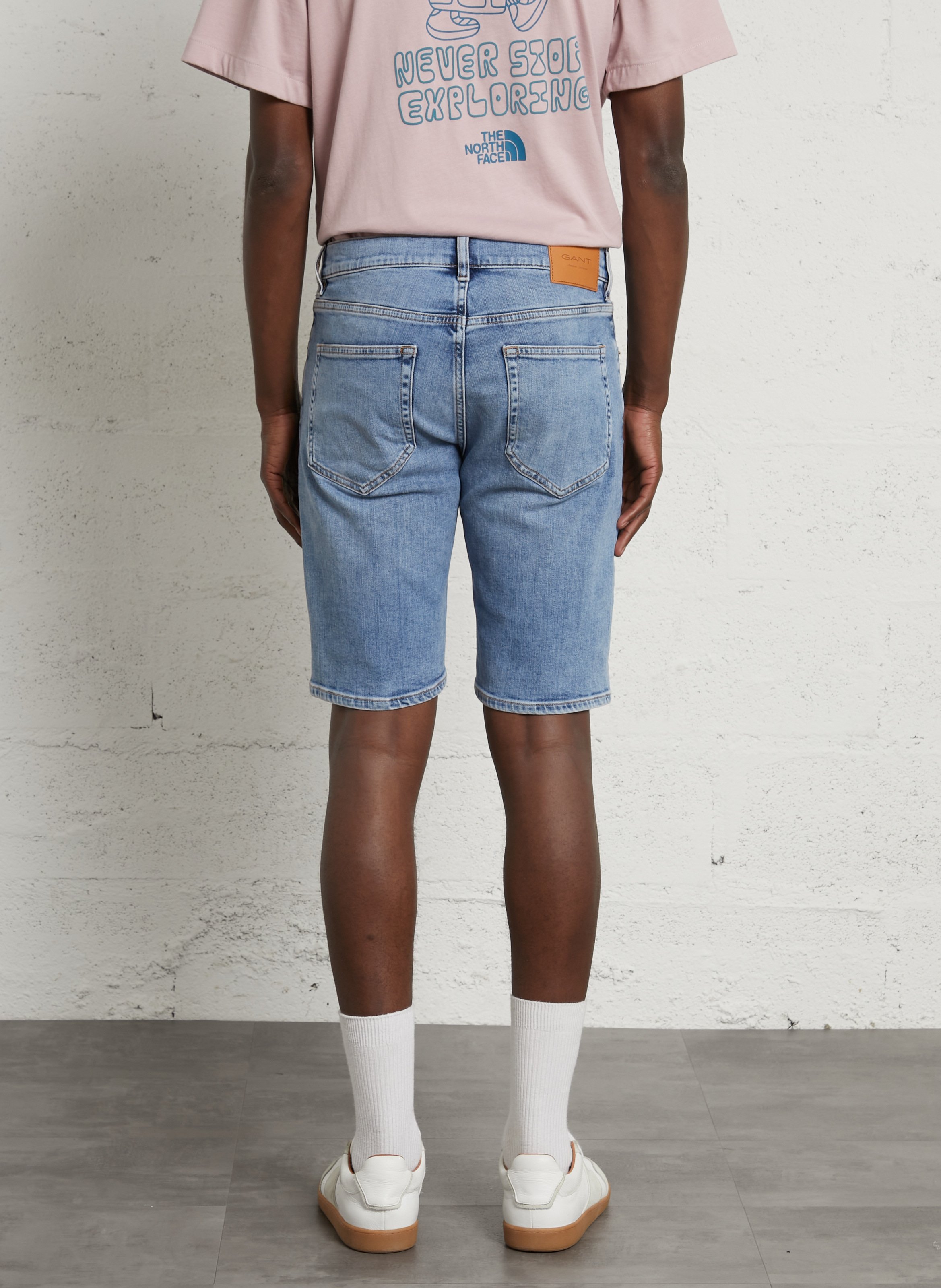 Short en jean GANT Bleu