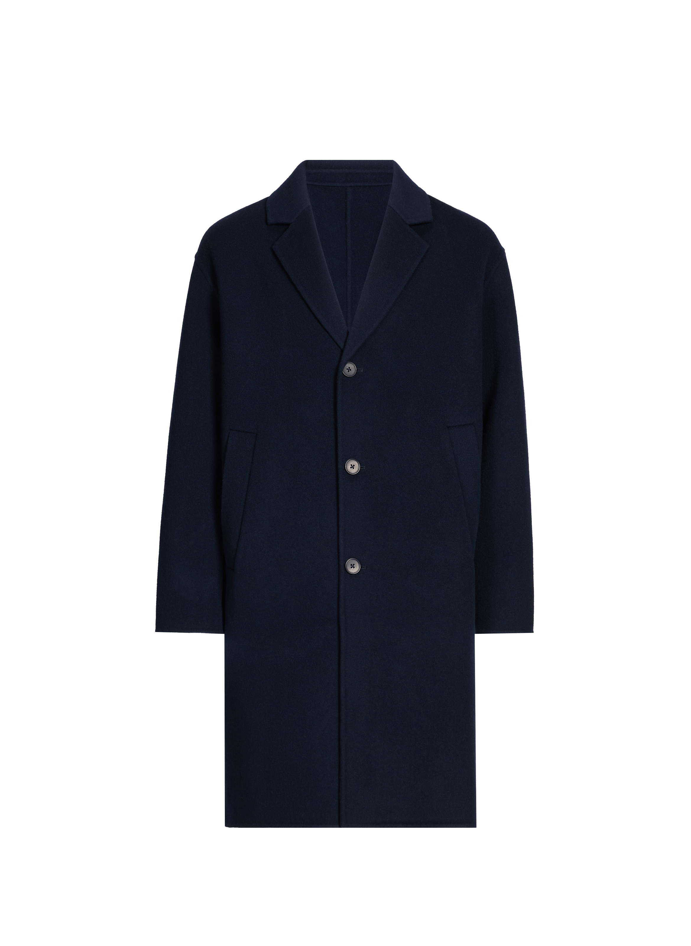 Camel wool coat with tailored collar. SAISON 1865