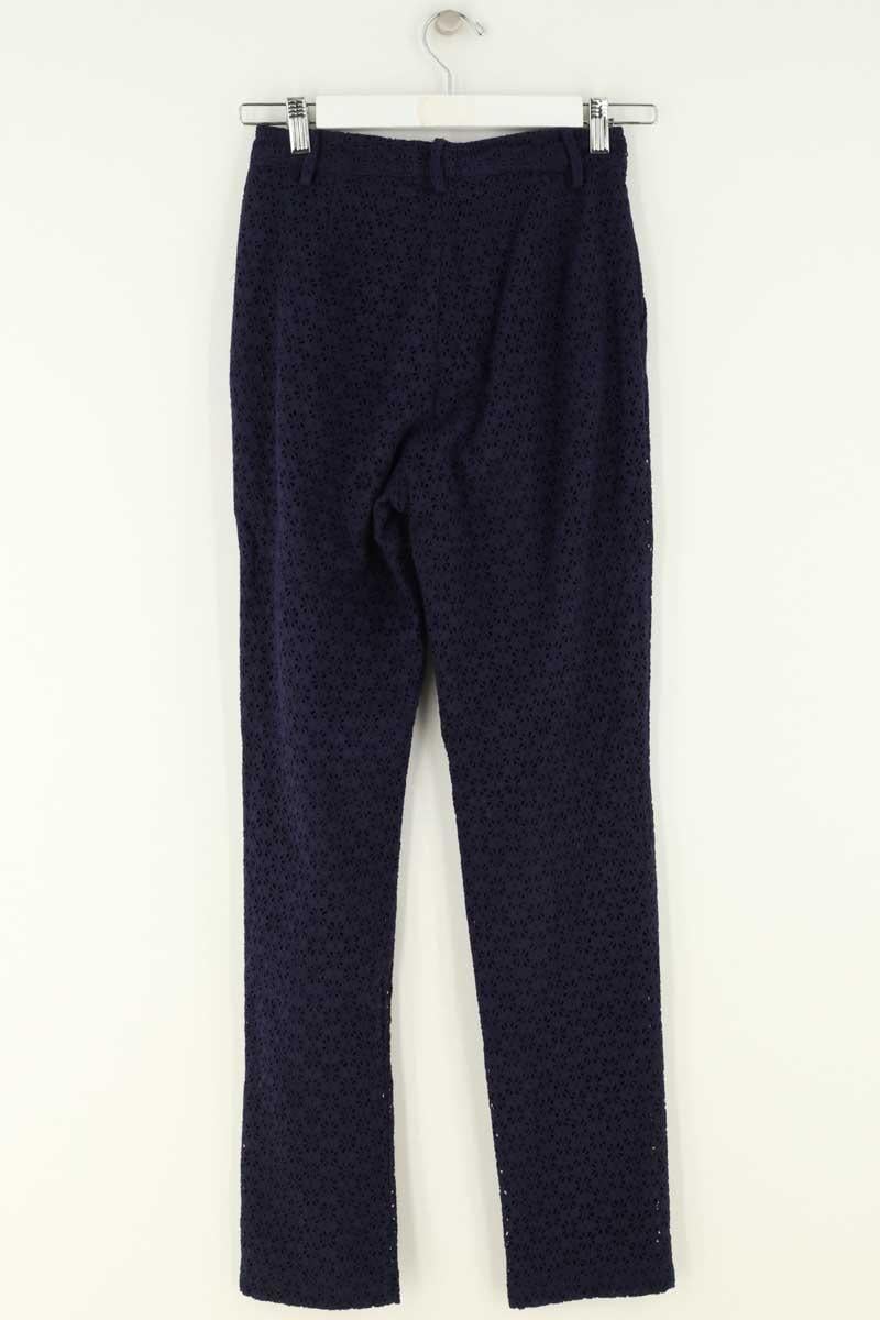 Straight-leg pants Manoush - Seconde Main Blue