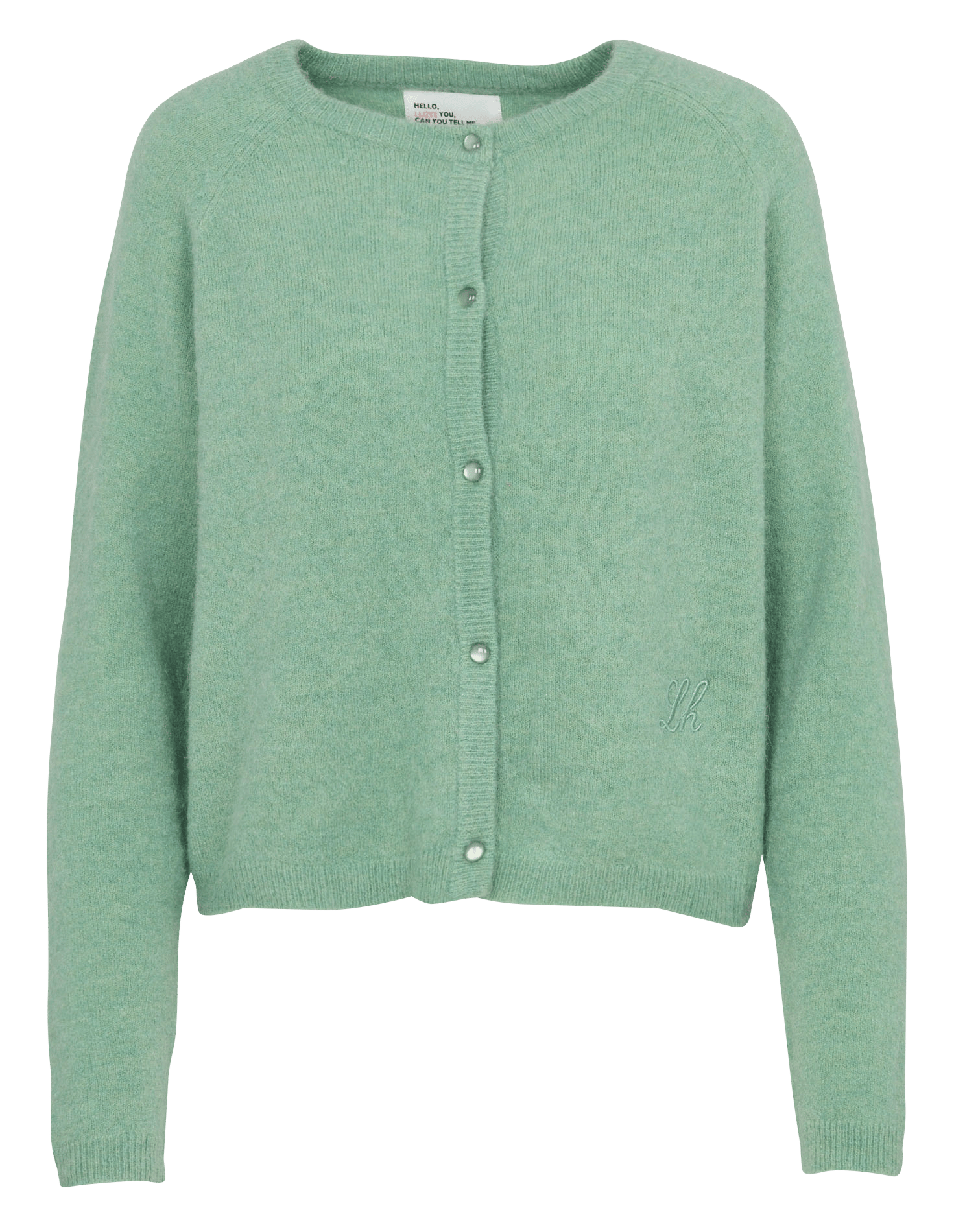 Short buttoned sleeveless cardigan LEON & HARPER