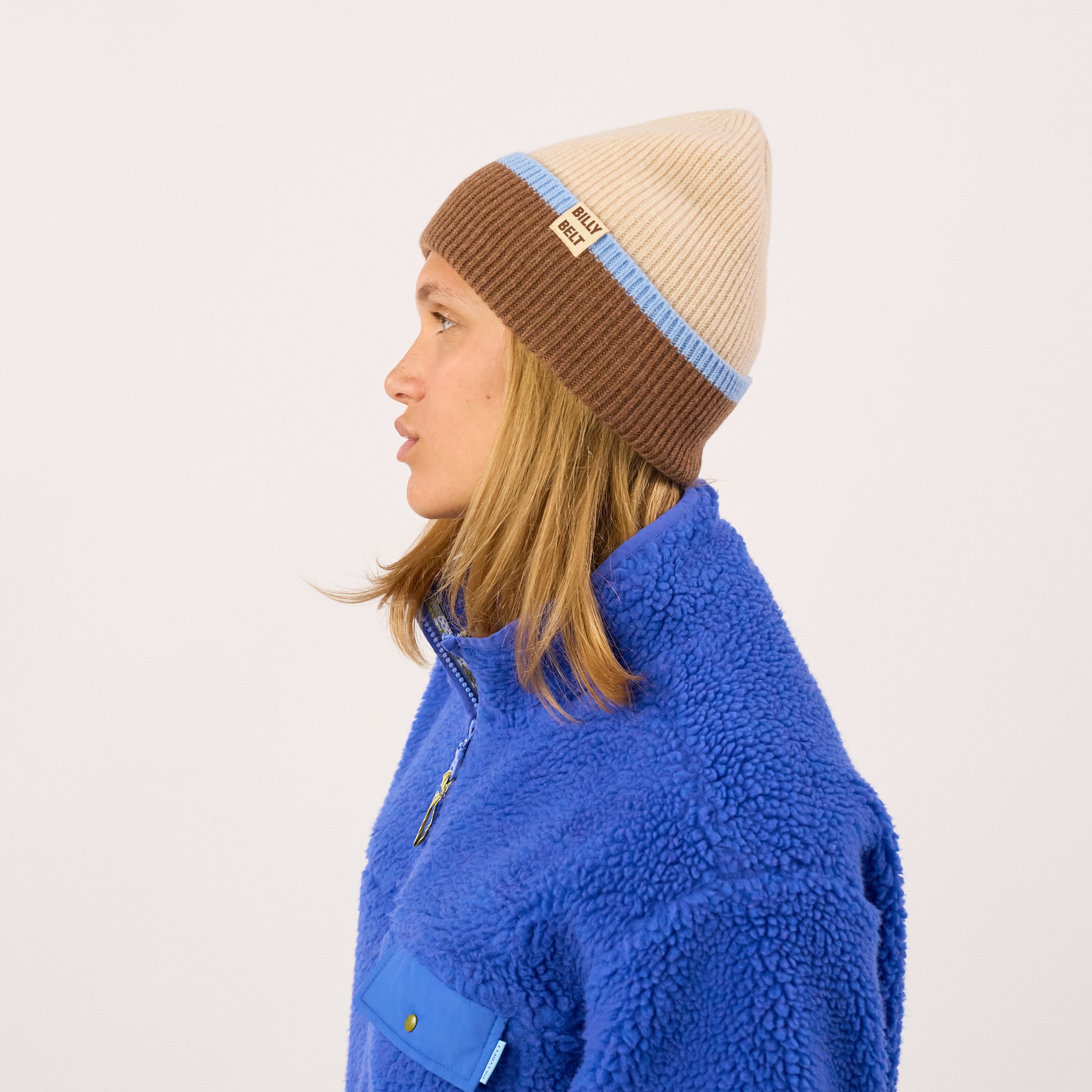 Wool hat BILLYBELT Beige