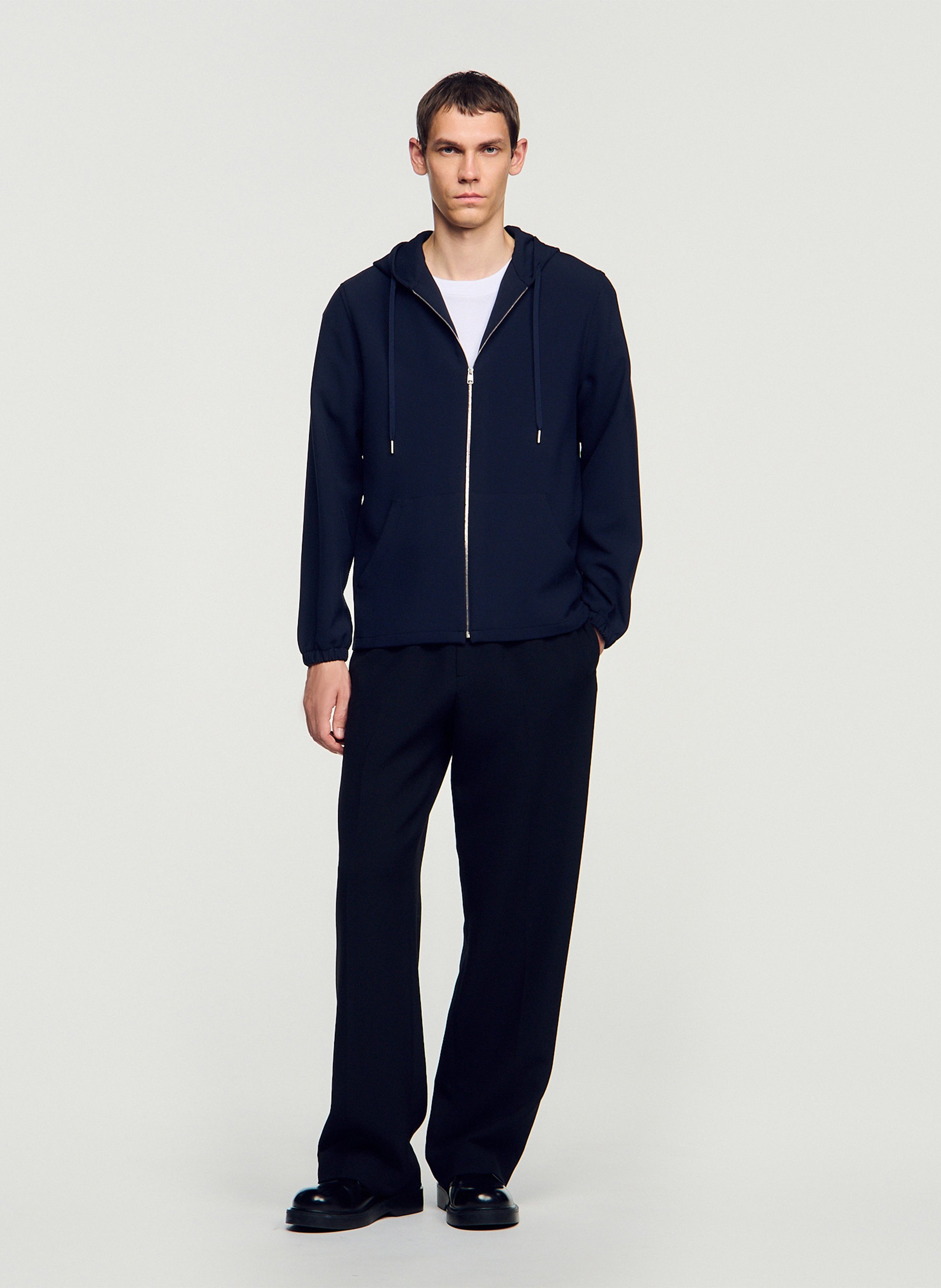 Hooded sweatshirt SANDRO Blue