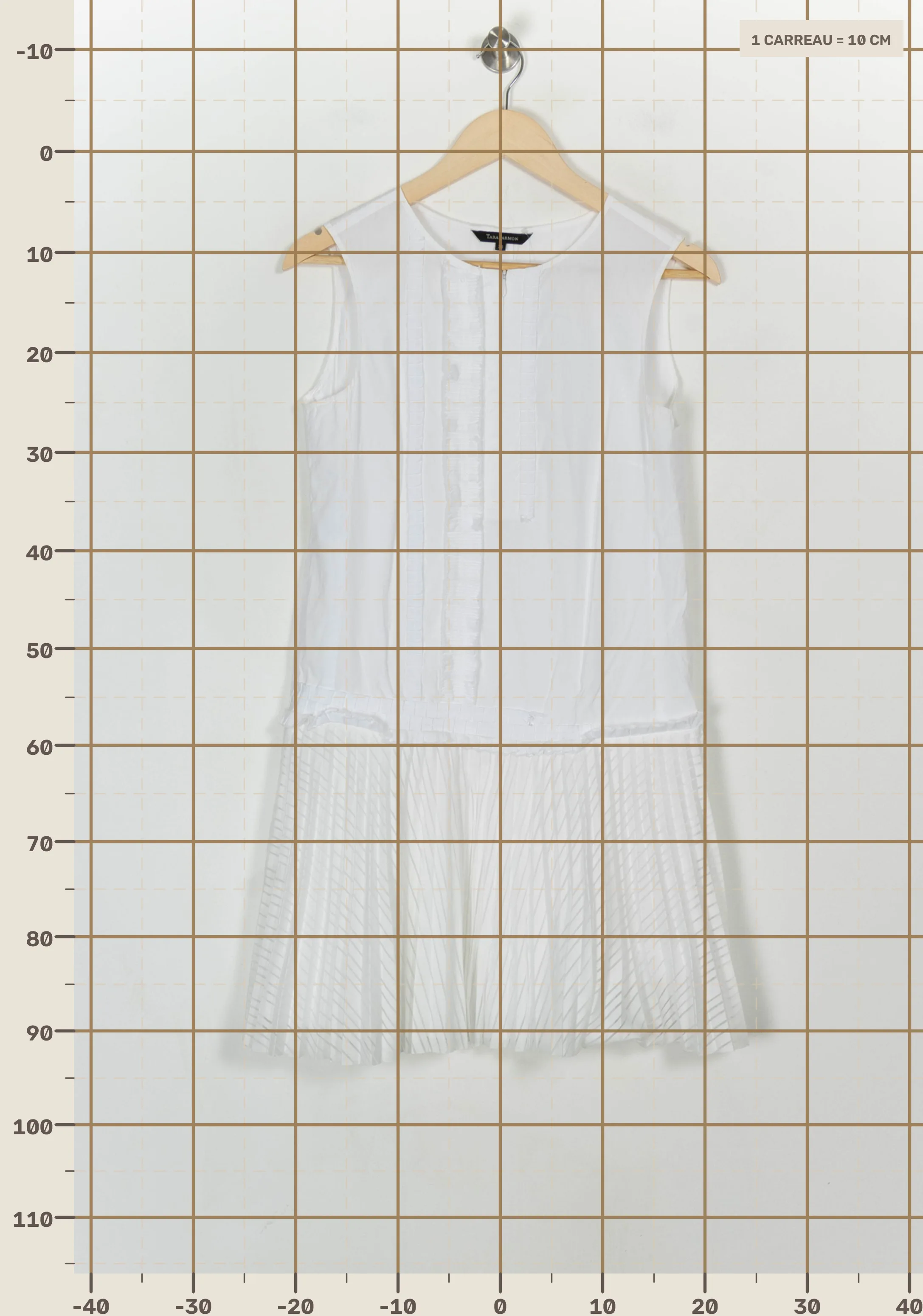 Short & midi dress TARA JARMON - Seconde Main White