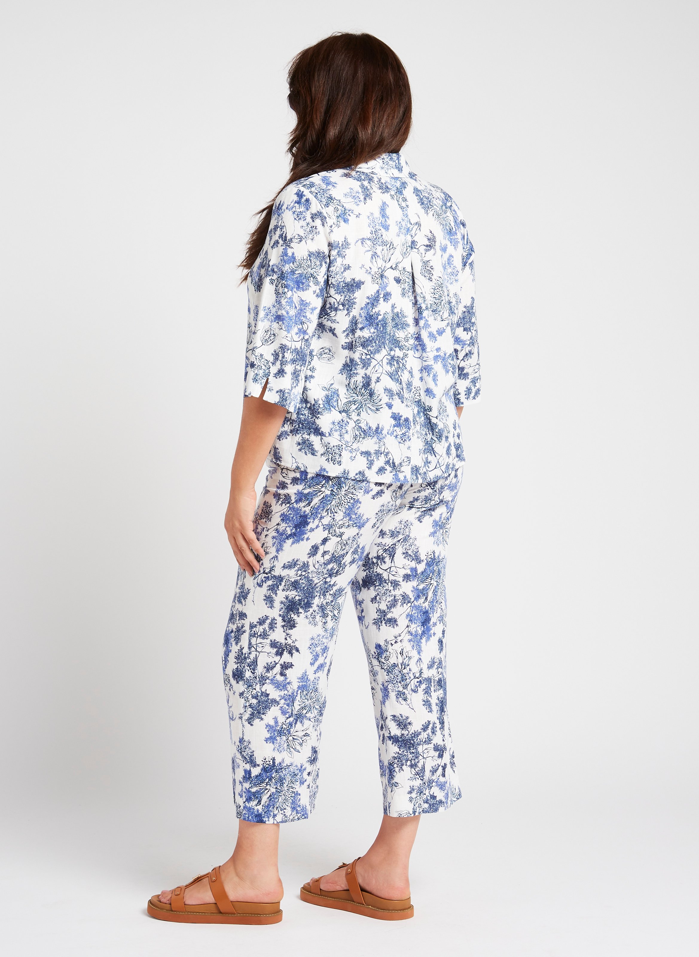 Pantalon droit cropped  PERSONA by Marina Rinaldi Blanc