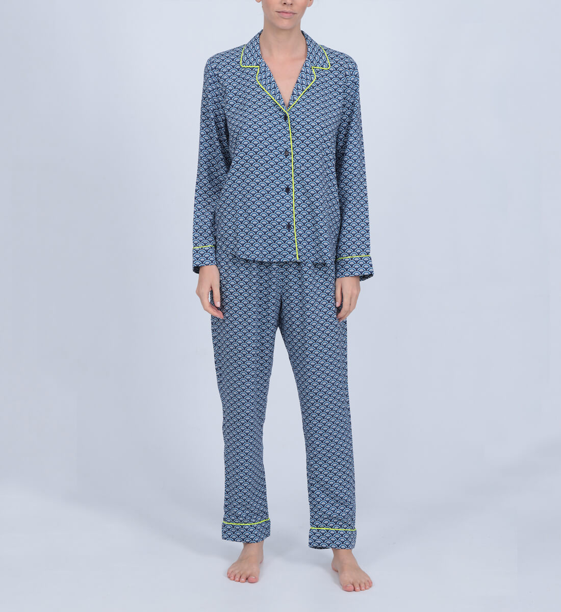 Kyoto pajamas GILI'S Blue