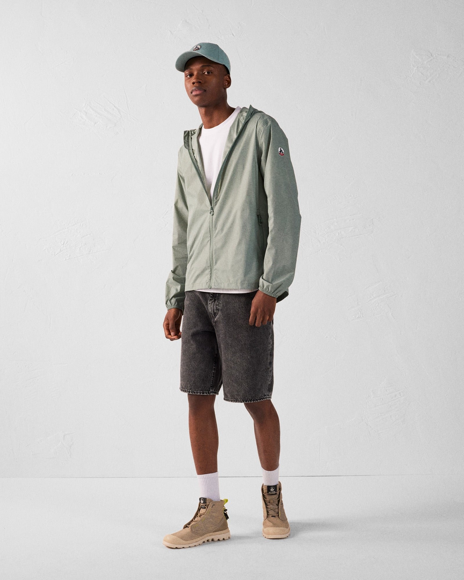 Packable raincoat derry JOTT Green