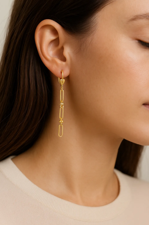Earrings Golden