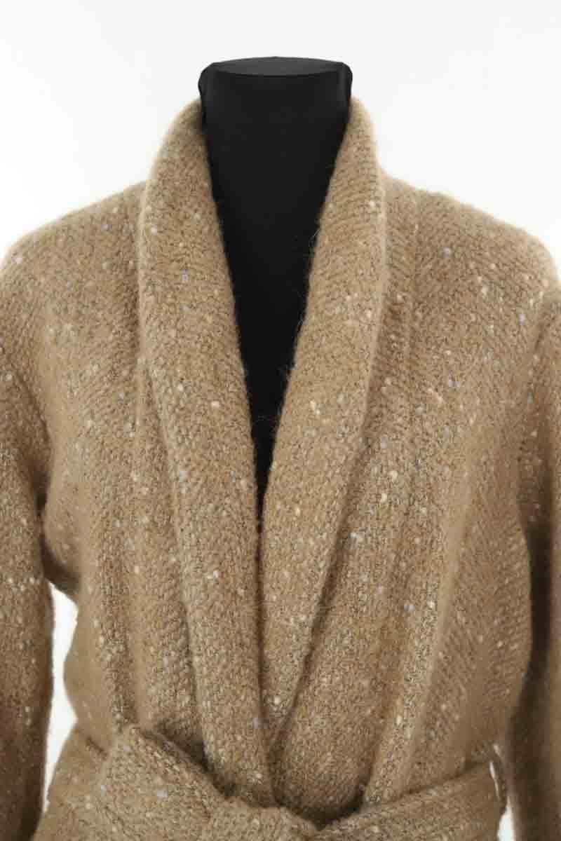 Crinkle dress IRO - Seconde Main Brown