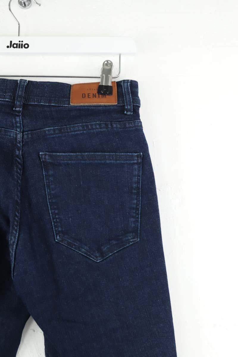 Cotton skinny jeans SEZANE - Seconde main Blue