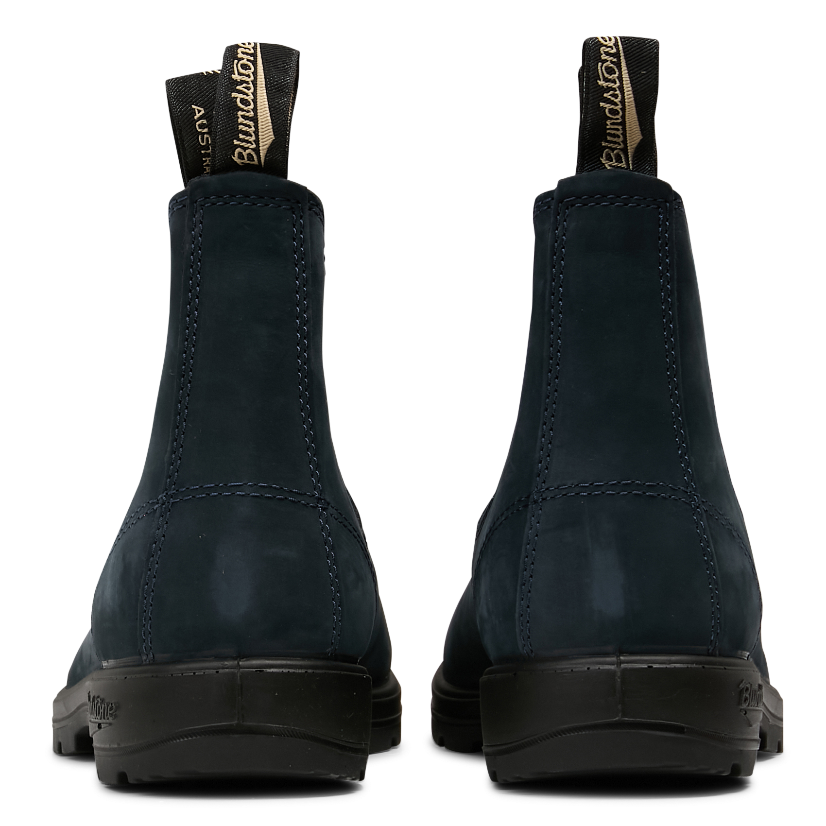 Bianca leather ankle boots BLUNDSTONE Blue