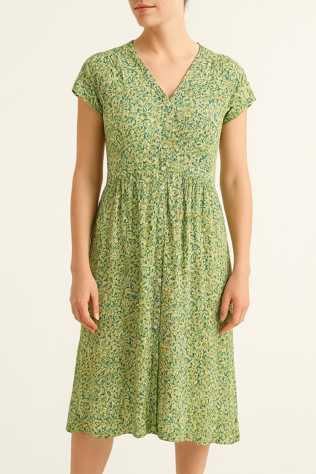 Long dress COMPTOIR DES COTONNIERS - Seconde main Green