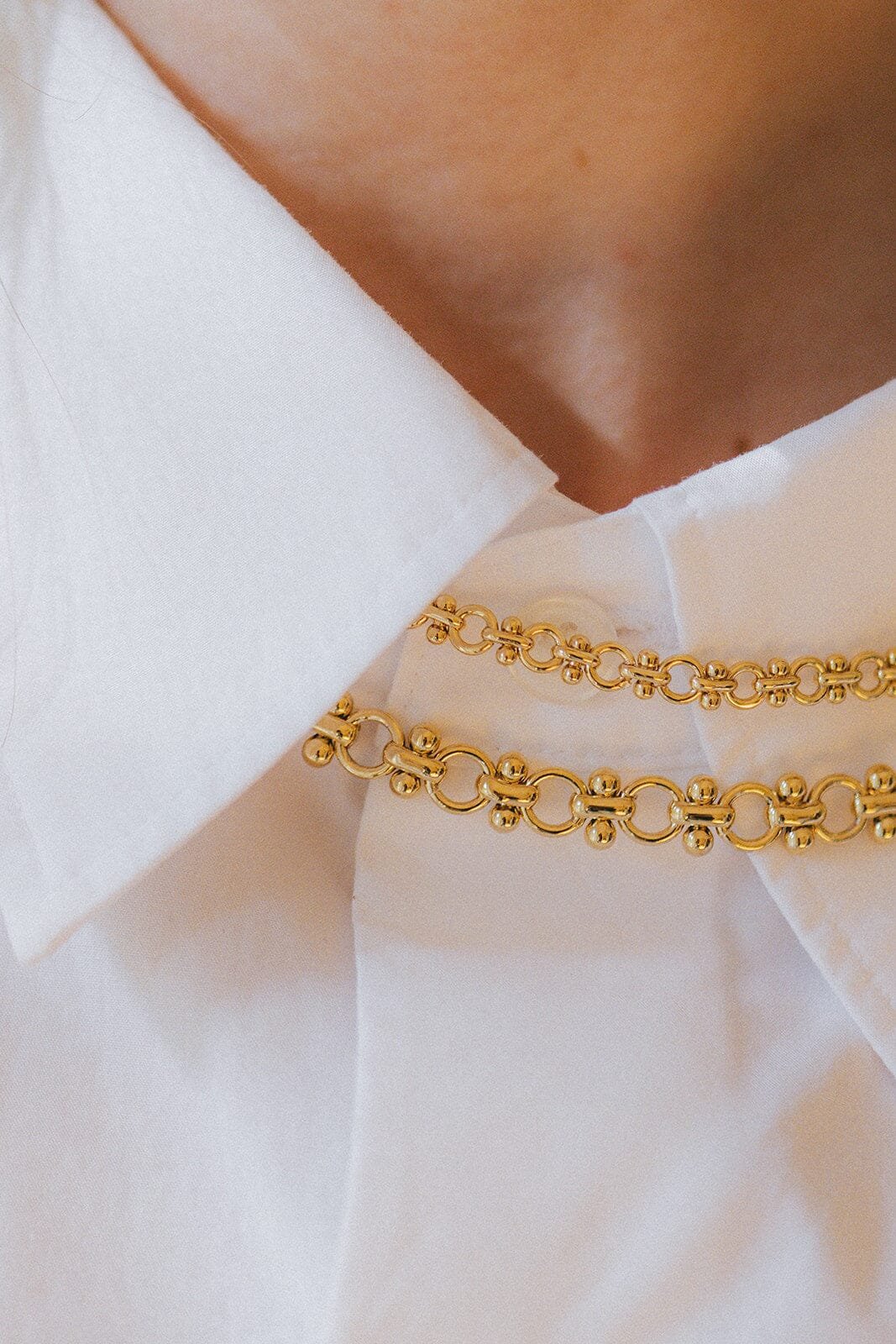 Maxi silver-plated necklace MONSIEUR SIMONE Silver