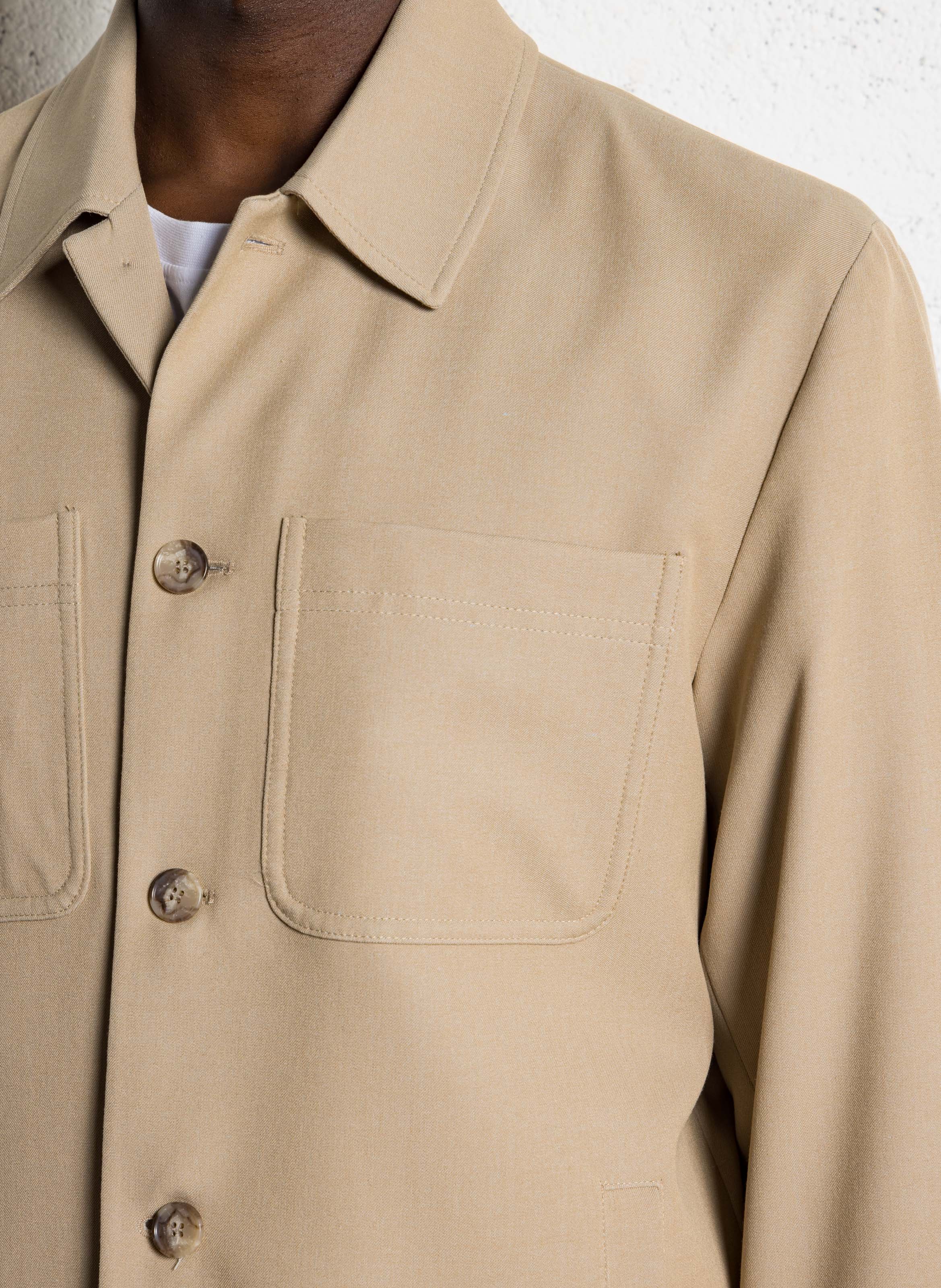 Veste col classique  LES DEUX Beige