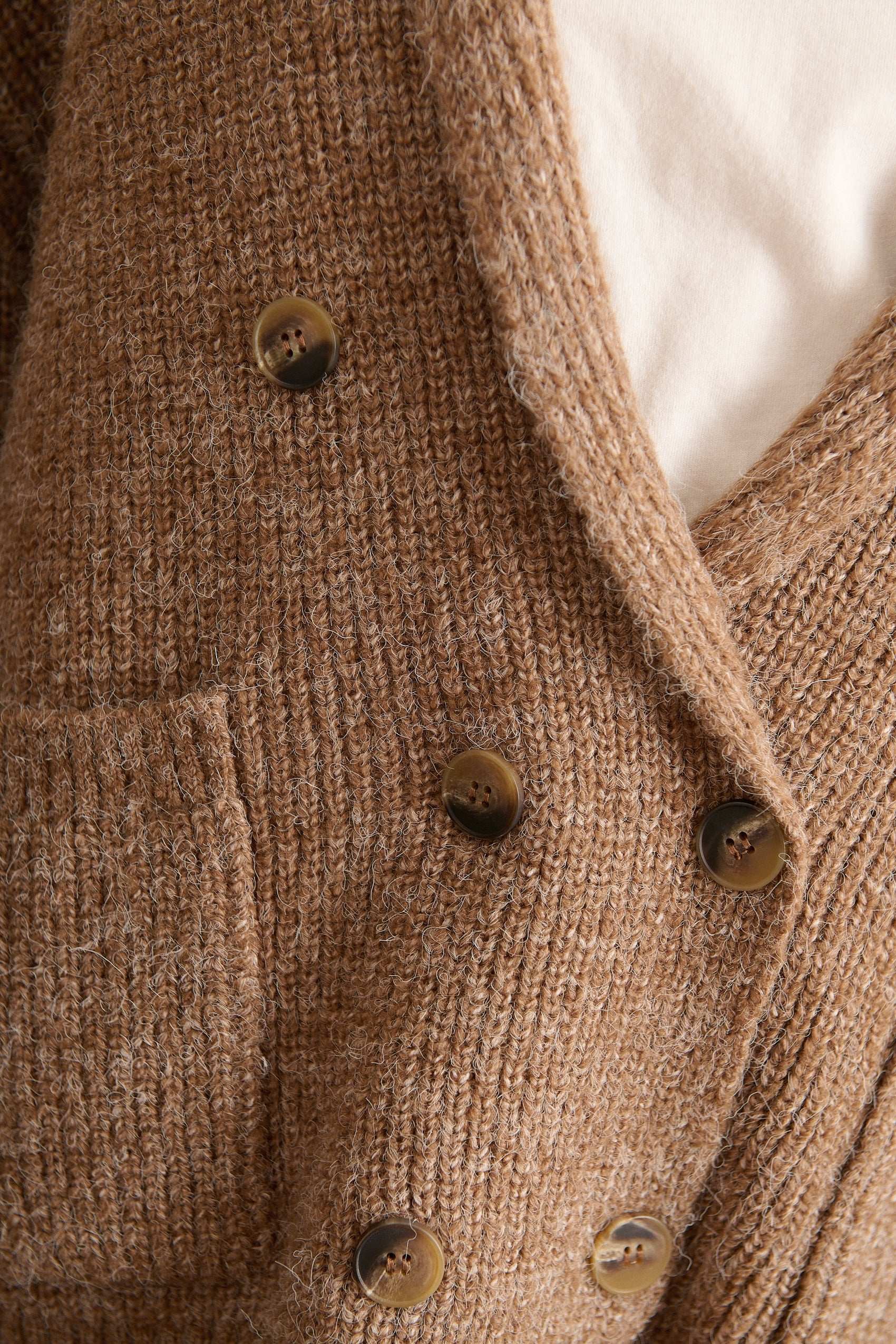 Double-breasted vest GARANCE PARIS Brown