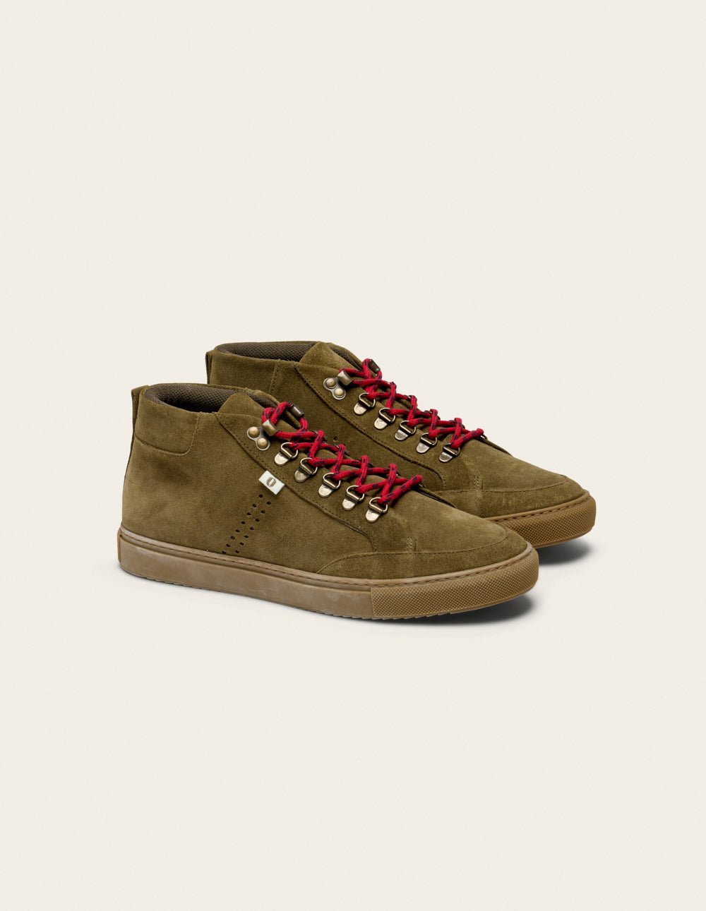 Davina high-top trainers ODAJE EX. M.MOUSTACHE Green