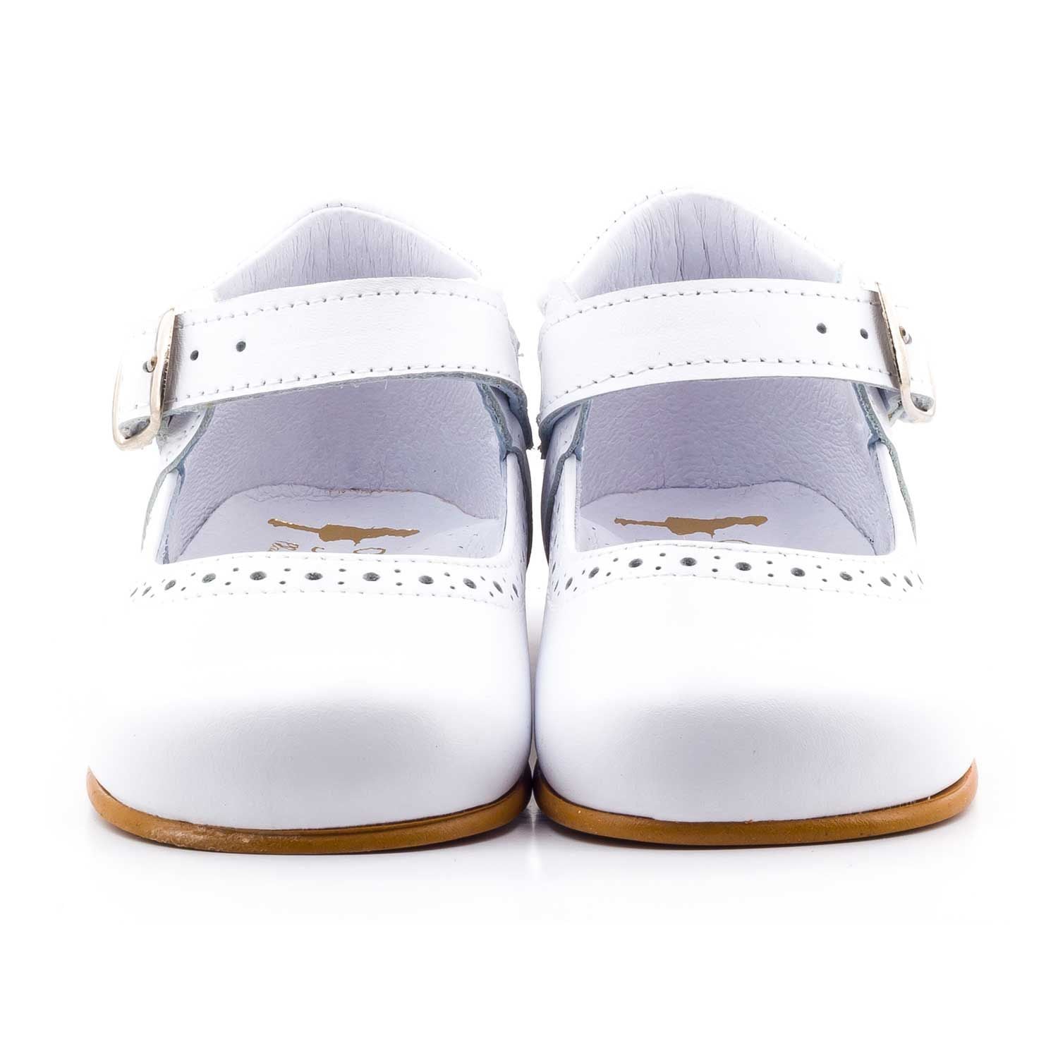 Chaussures bebe filles Boni & Sidonie Blanc