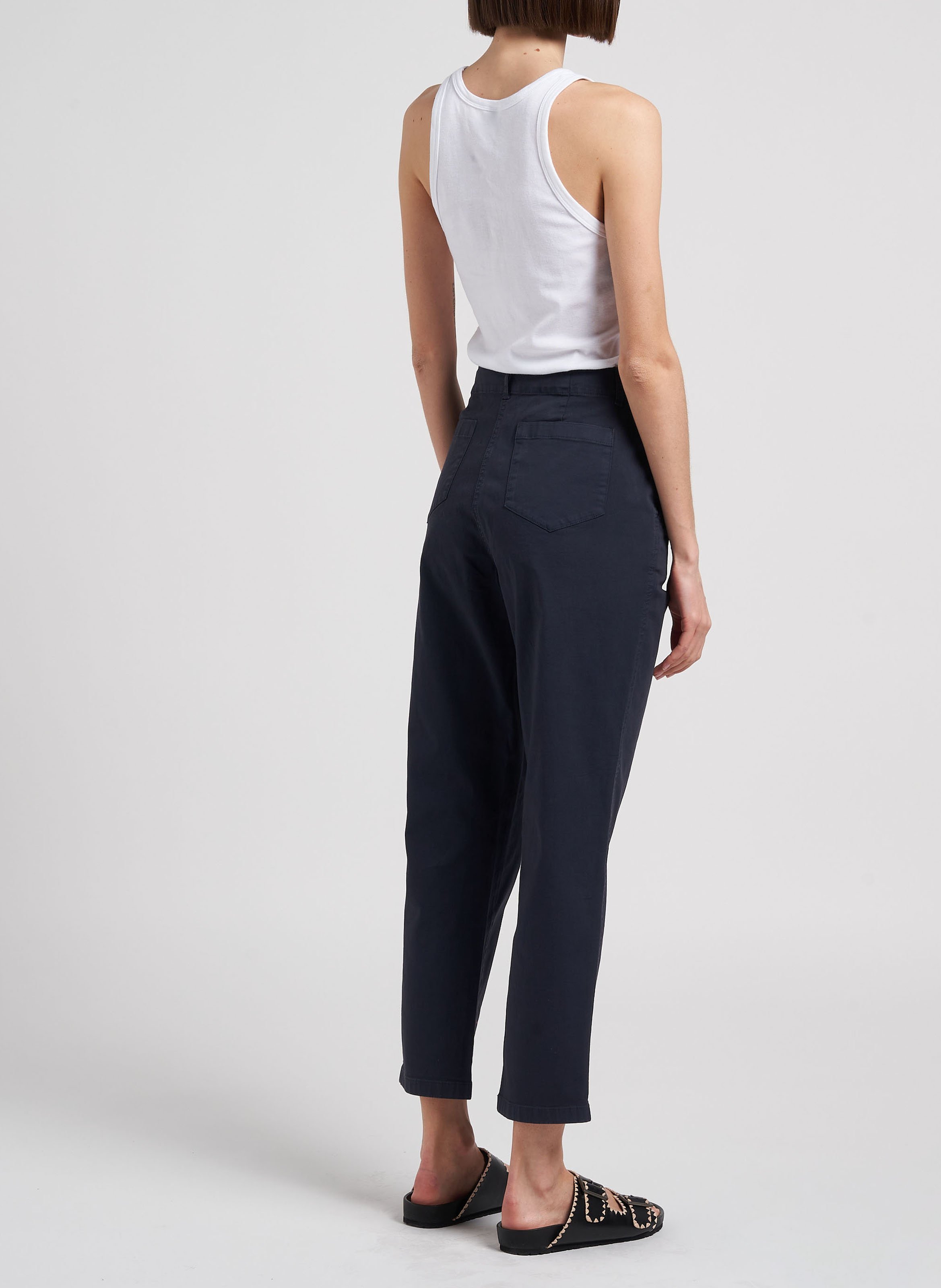 Chinohose aus Stretch-Baumwolle, Slim Fit PENNYBLACK Blau