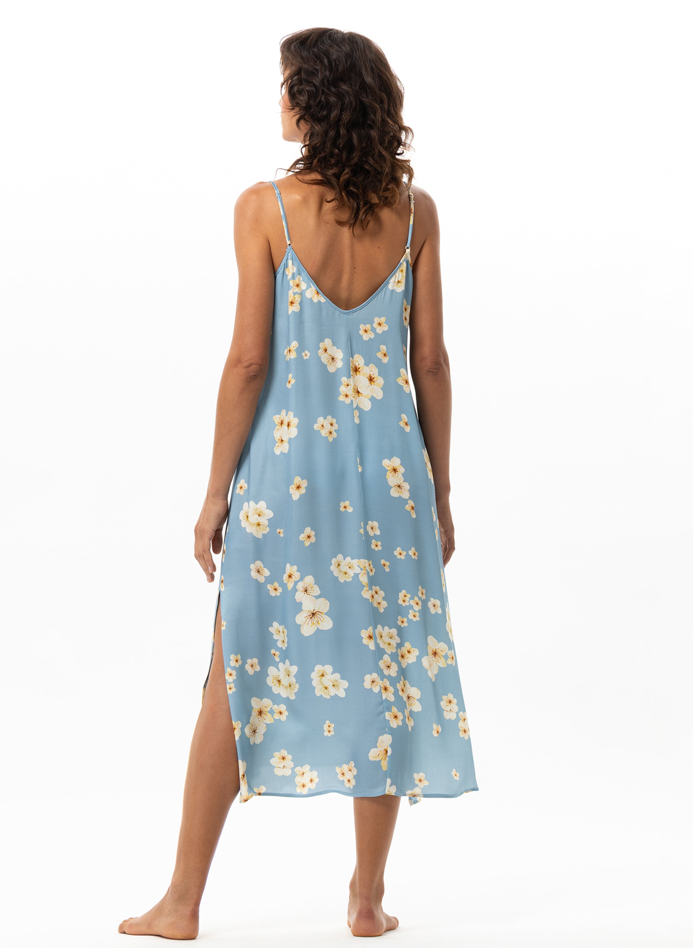 Long viscose nightgown LE CHAT Multicolored