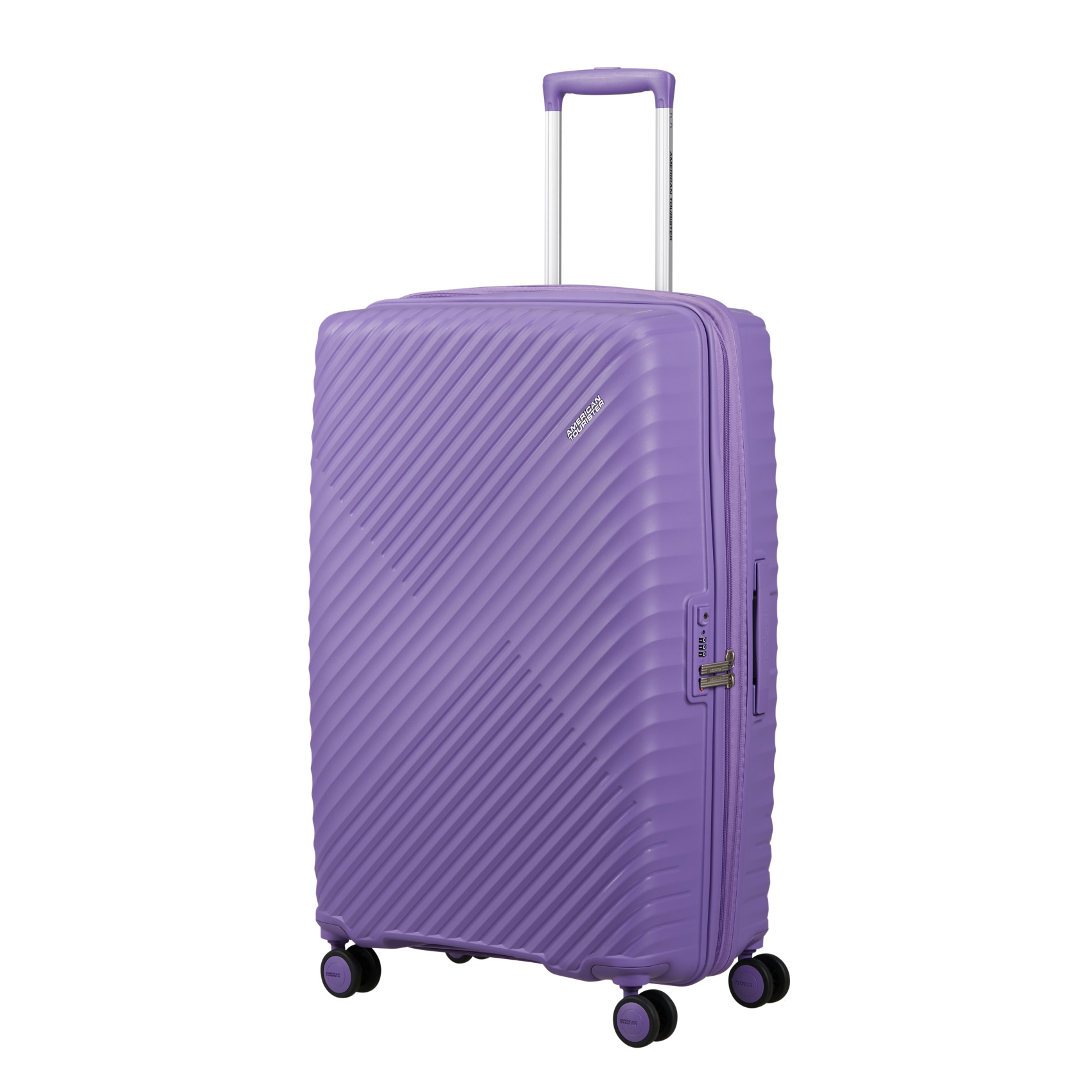 Diablast 4-wheel suitcase size L AMERICAN TOURISTER Purple