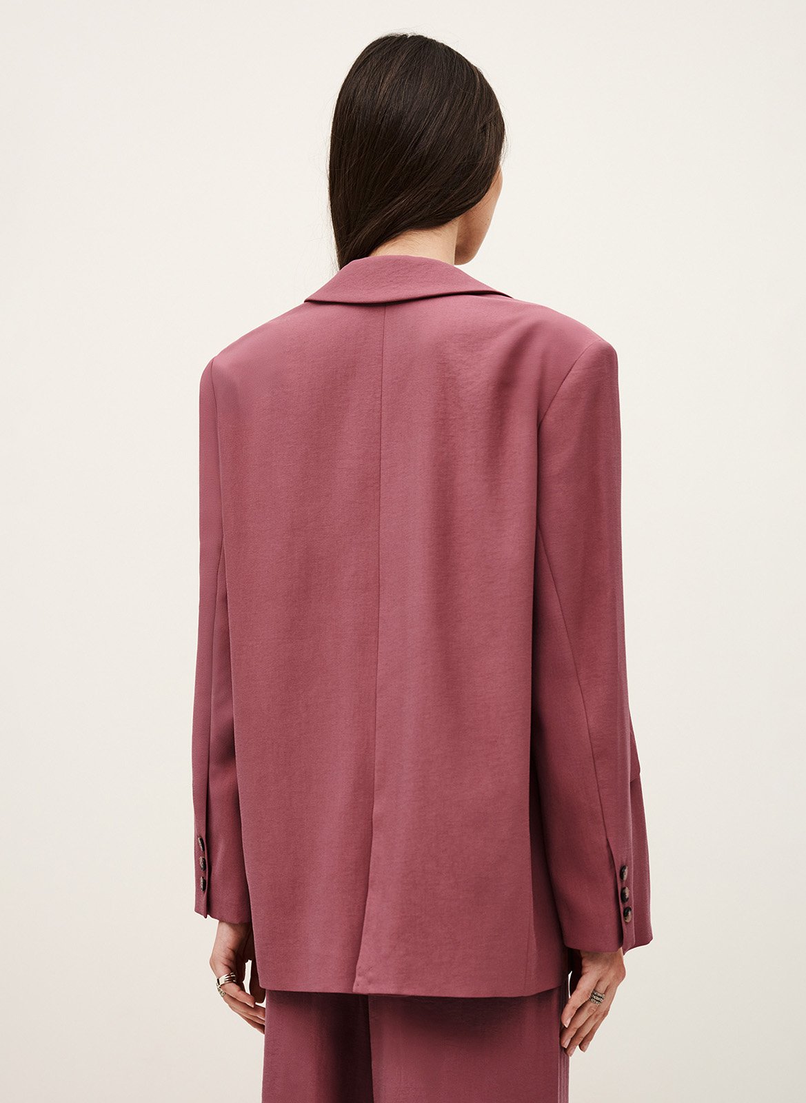 Veste col tailleur  Rose