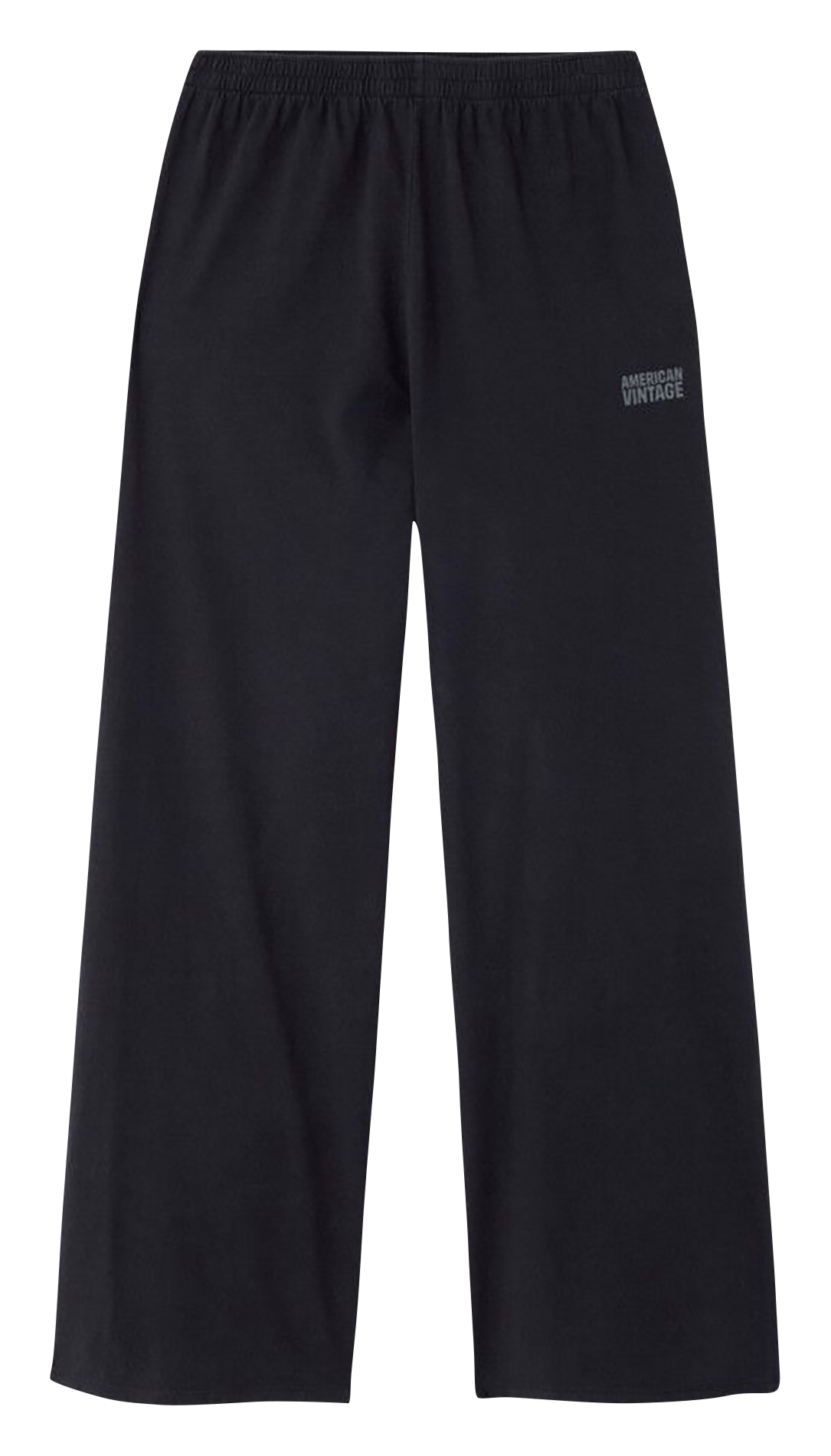 Jogging large en coton AMERICAN VINTAGE Noir