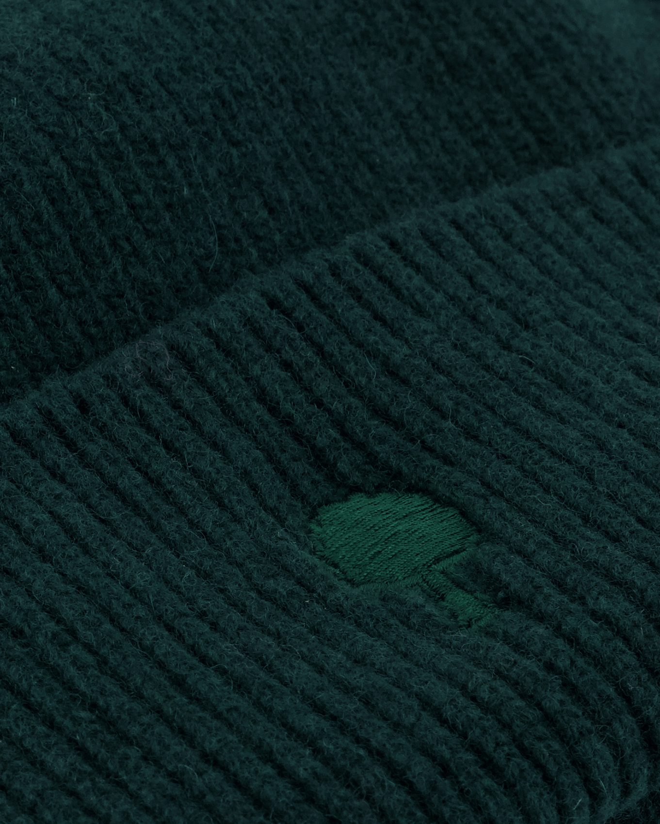 Bonnet en laine mélangée FAGUO Vert