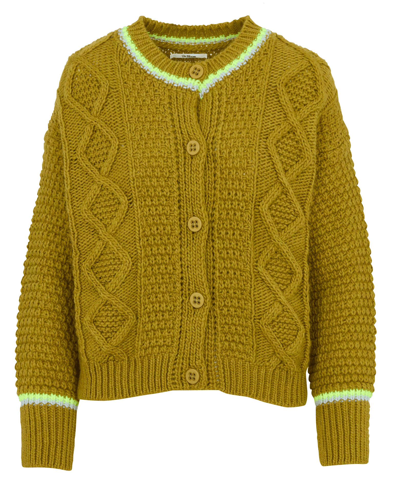 Cardigan droit col rond  DR BLOOM