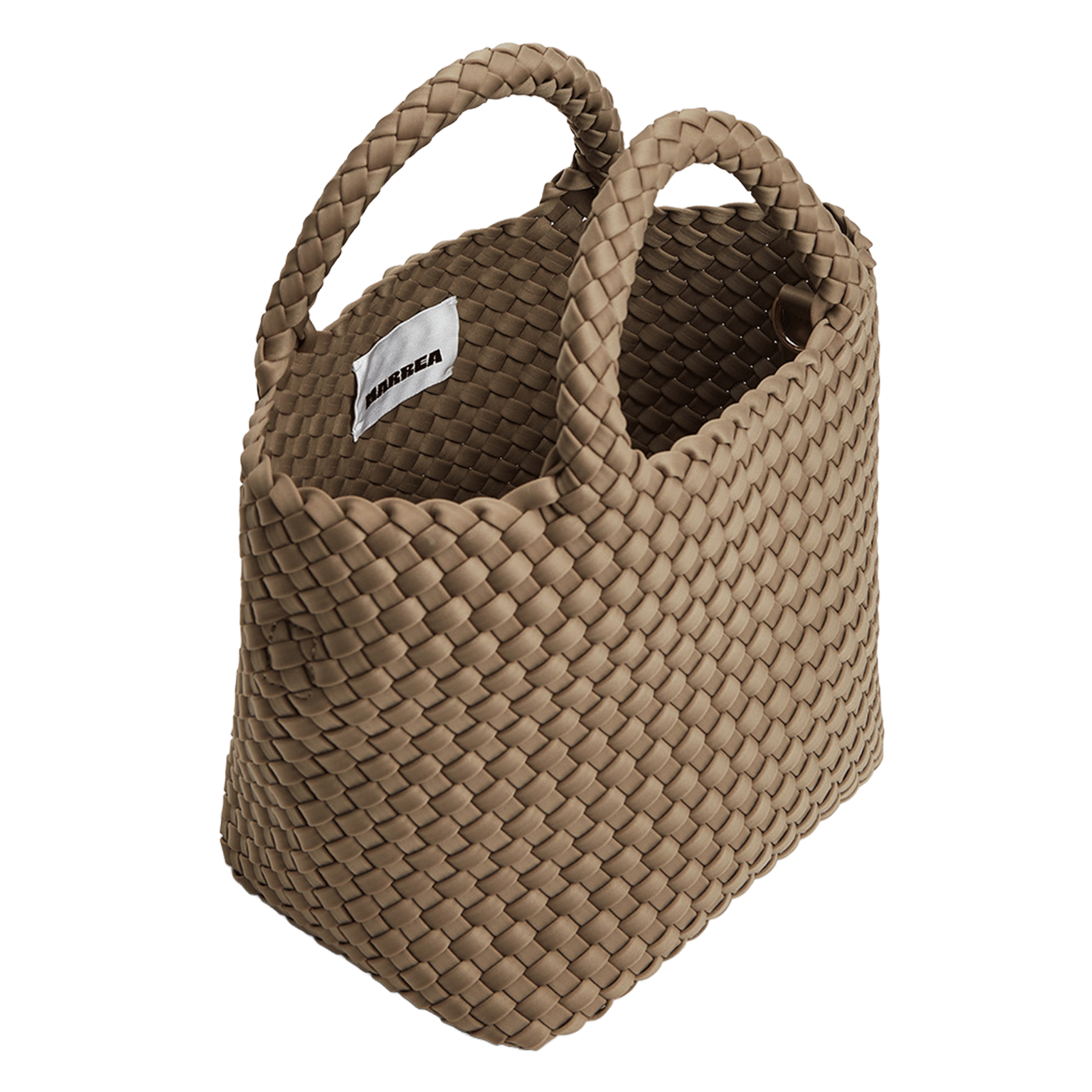 Geflochtene Shopper-Tasche MARREA Beige