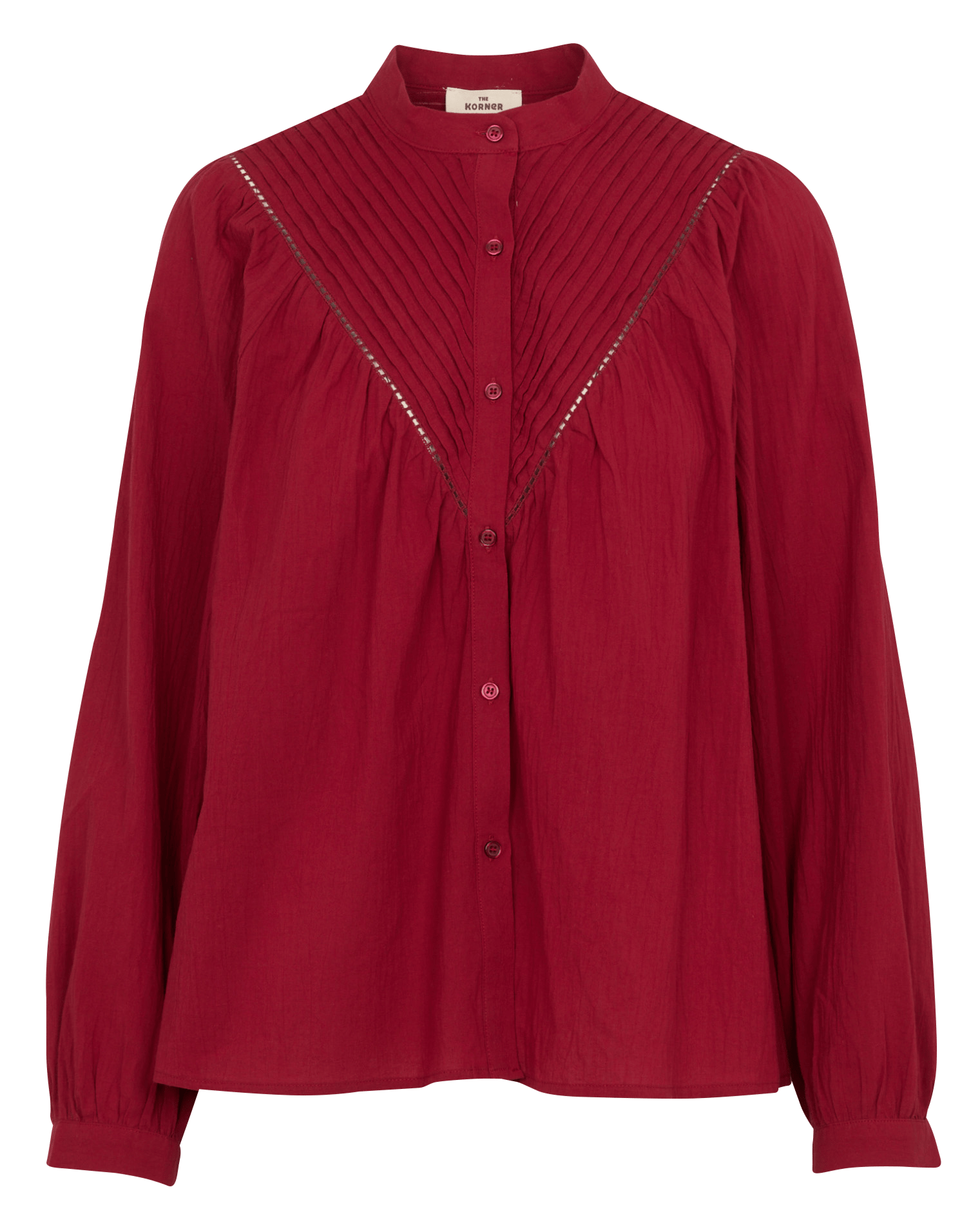Blouse col rond en coton THE KORNER