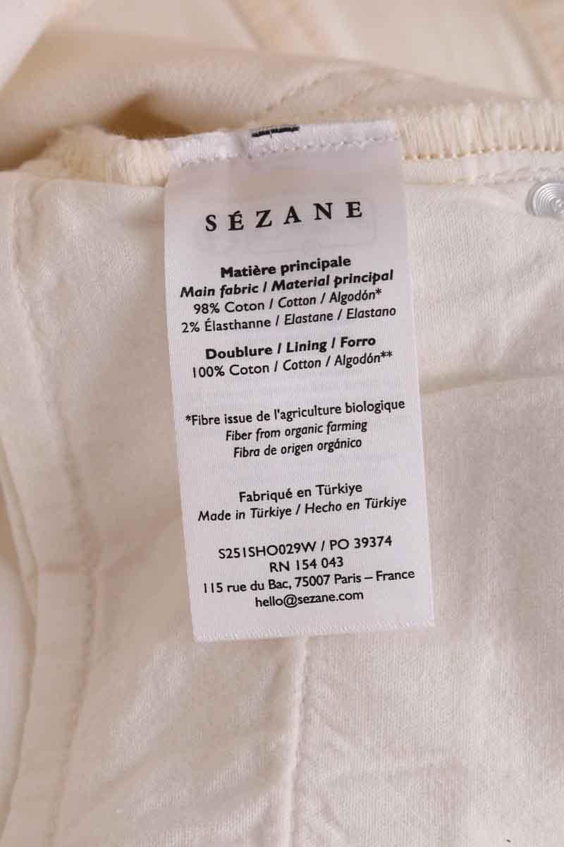 Mini shorts SEZANE - Seconde main Beige