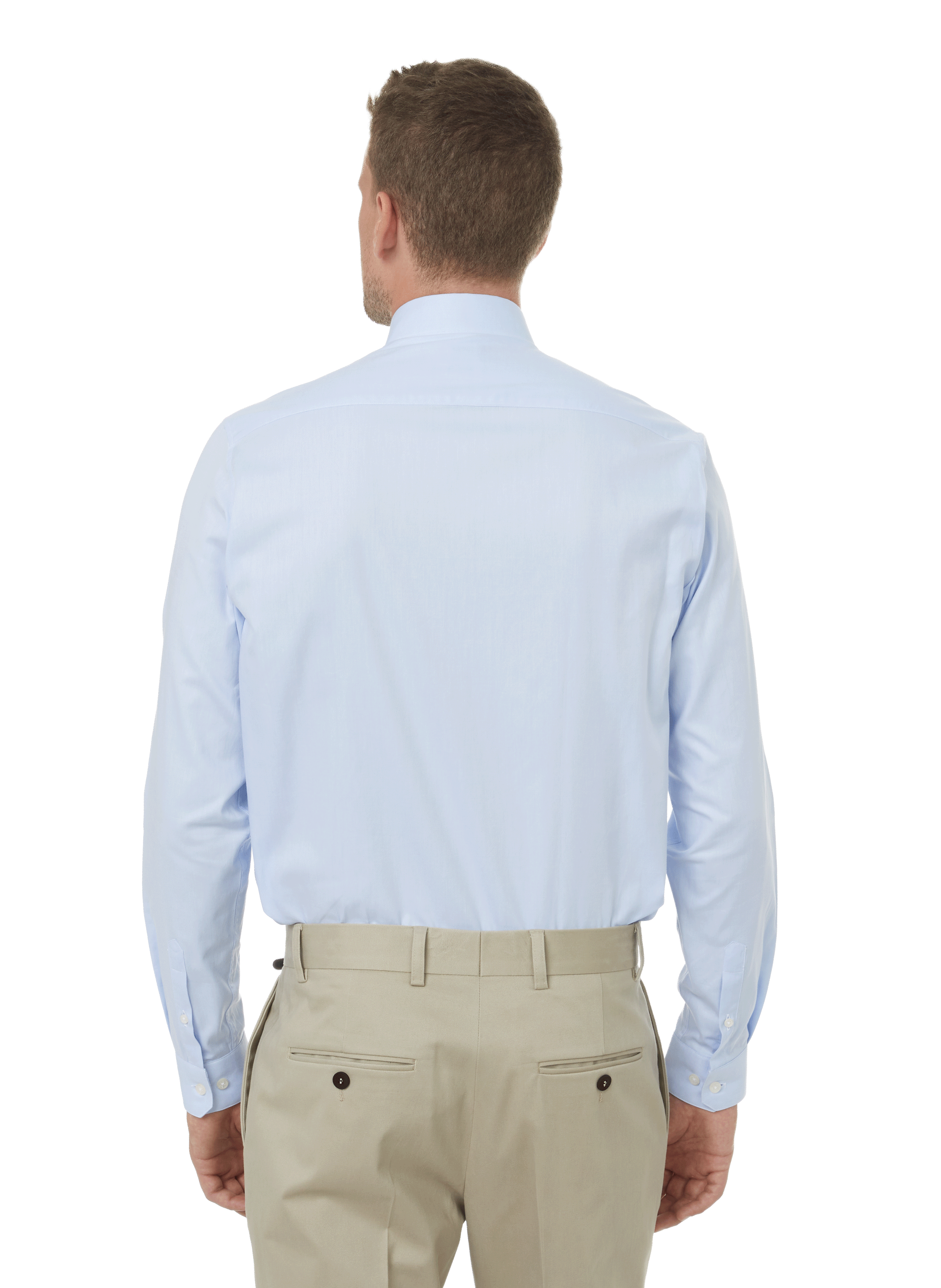 Washed cotton shirt AU PRINTEMPS PARIS Blue