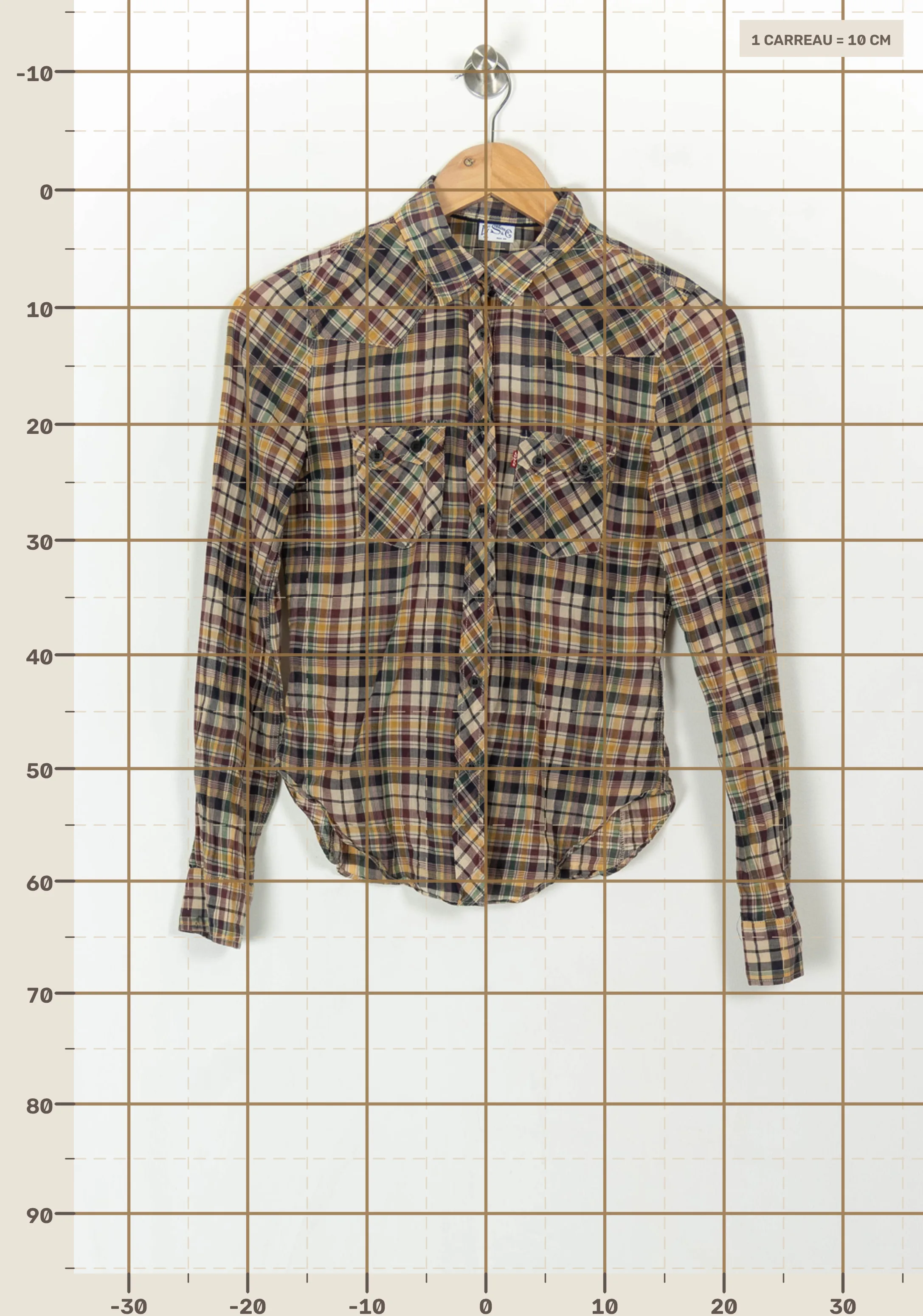 Shirt LEVI'S - Seconde main Multicolored