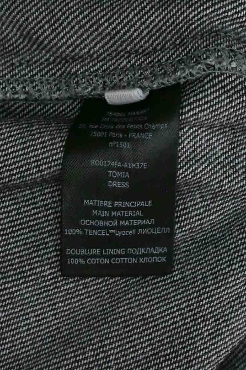 Robe ISABEL MARANT ÉTOILE - SECONDE MAIN Gris