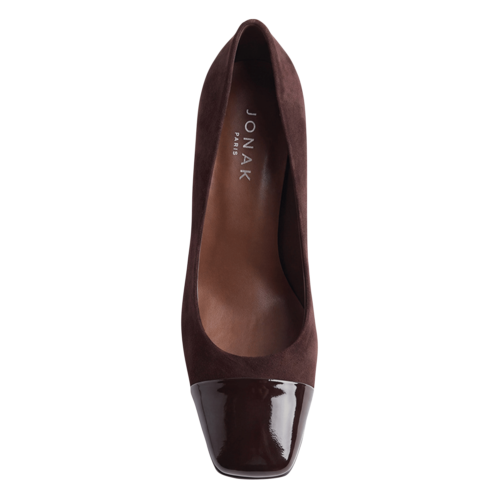High leather sandals | Brown JONAK Women
