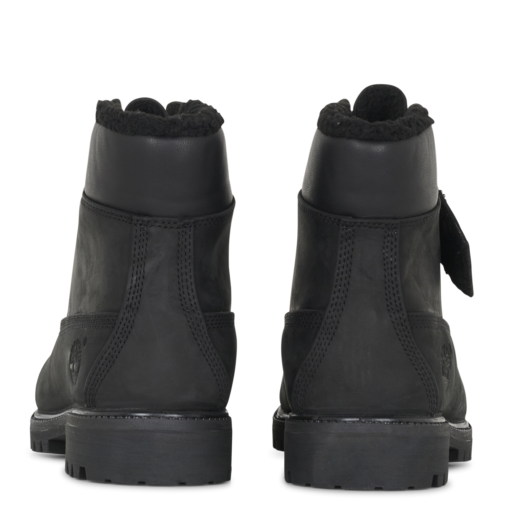 Lace-up leather ankle boots TIMBERLAND Black