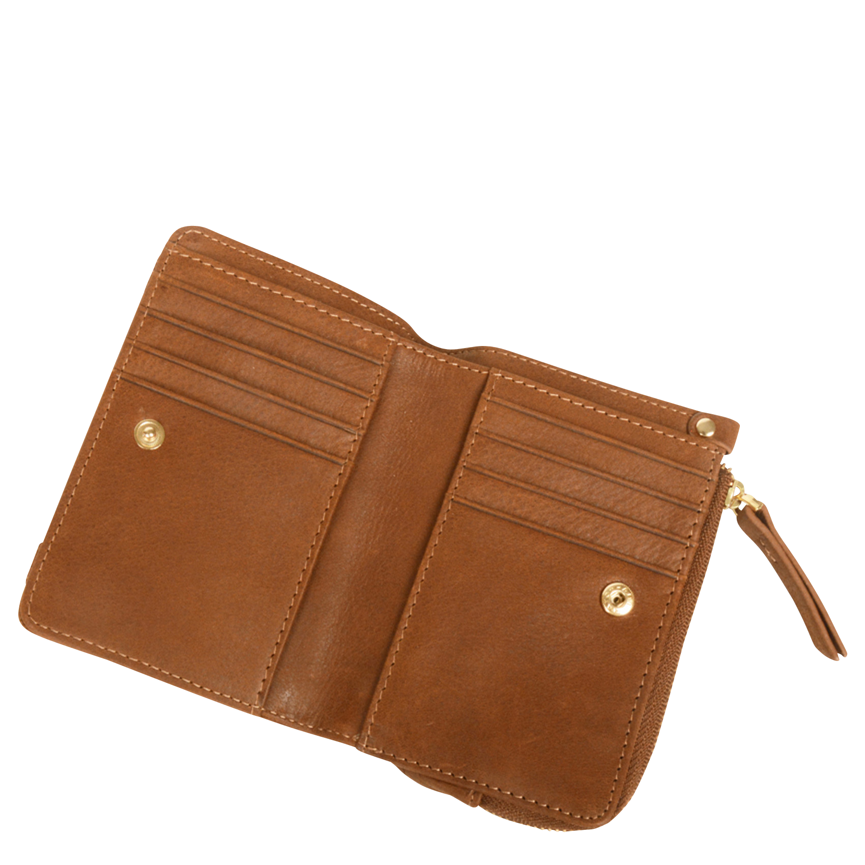 Portefeuille en cuir  NAT & NIN Marron