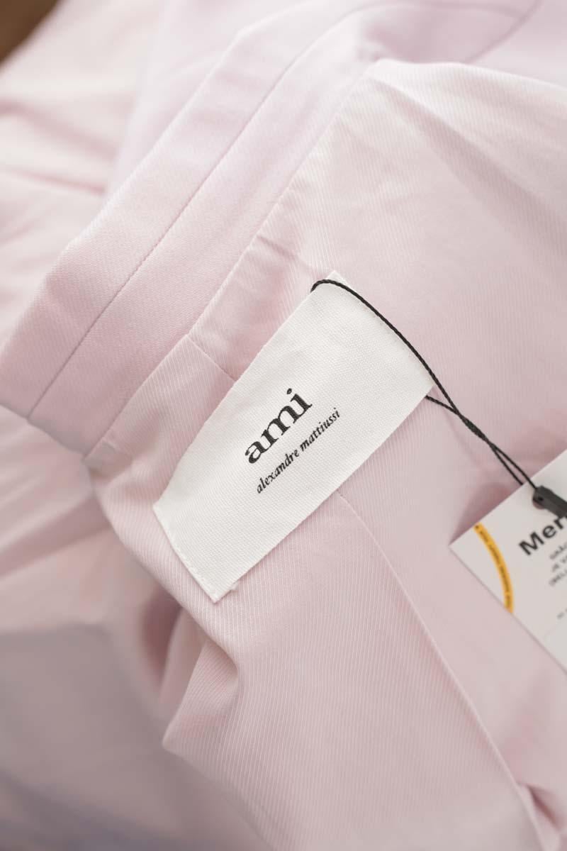 Polo shirt AMI PARIS - Seconde Main Pink