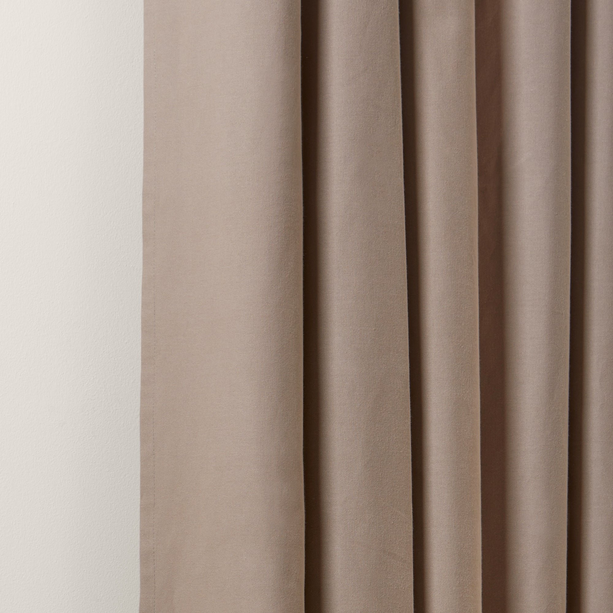 YAMI - Curtain with black eyelets MADURA Brown