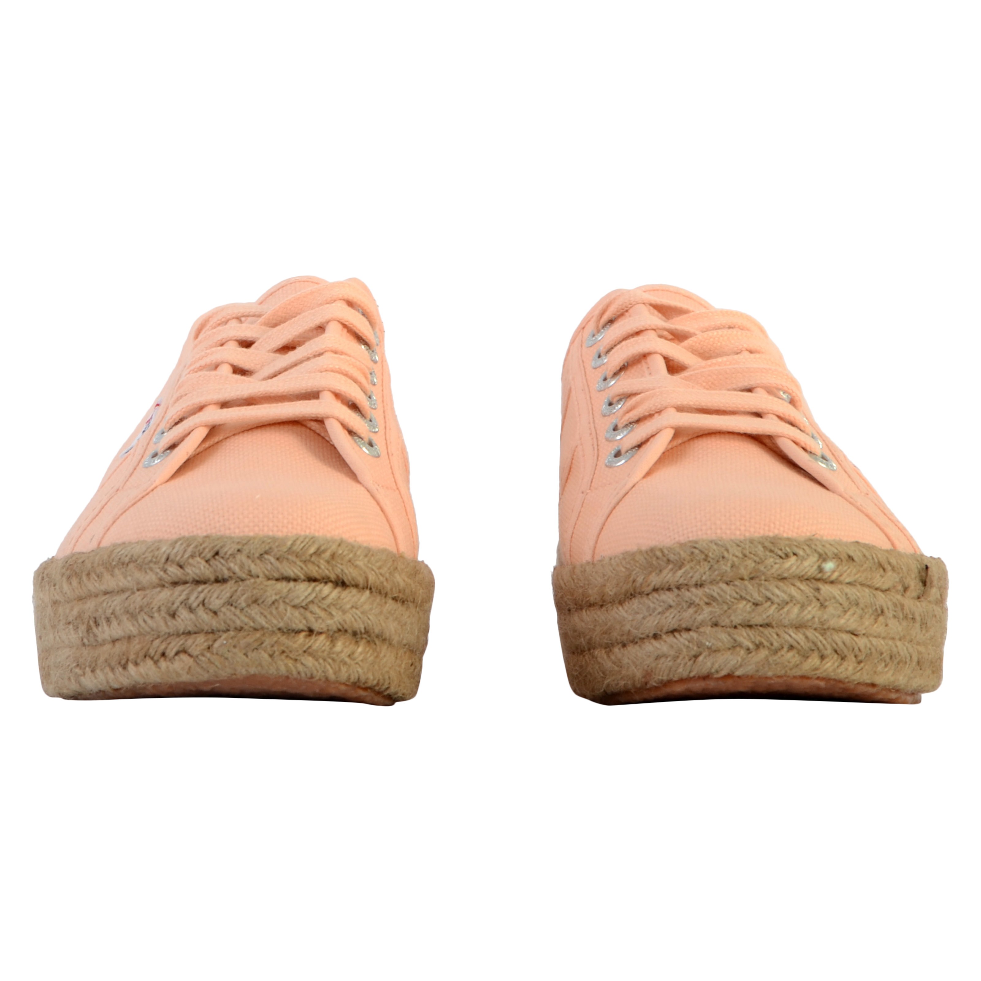 Superga Rope Low-Top Lace-Up Sneakers SUPERGA Pink
